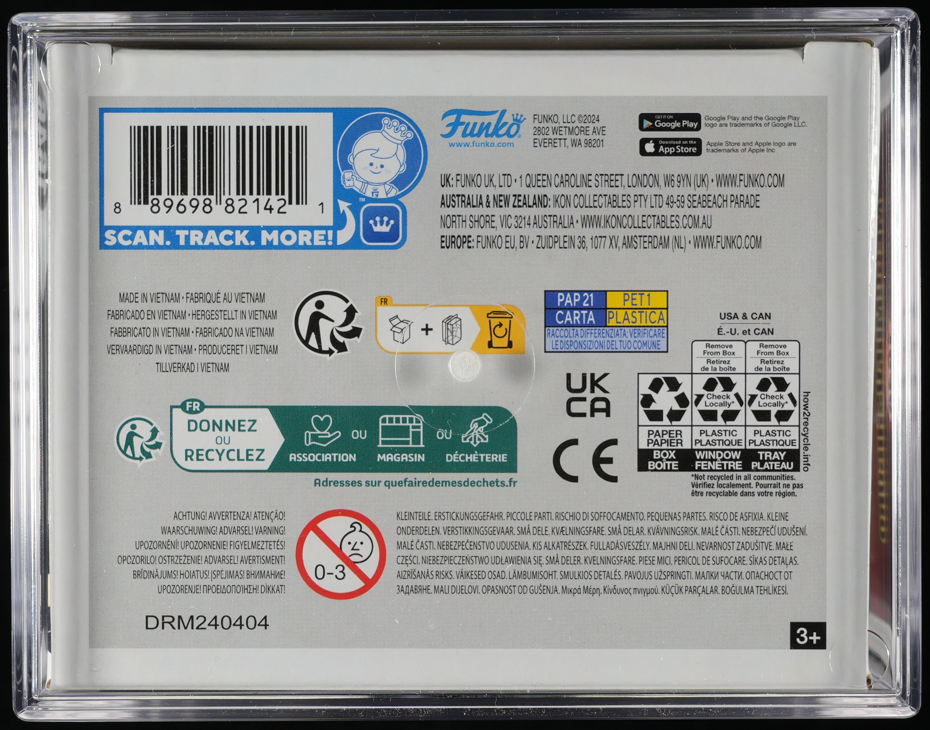 Funko Pop! Jujutsu Kaisen: Megumi Fushiguro GITD (Limited Edition) PSA Graded Vinyl Figure #1646 Cert #01007161