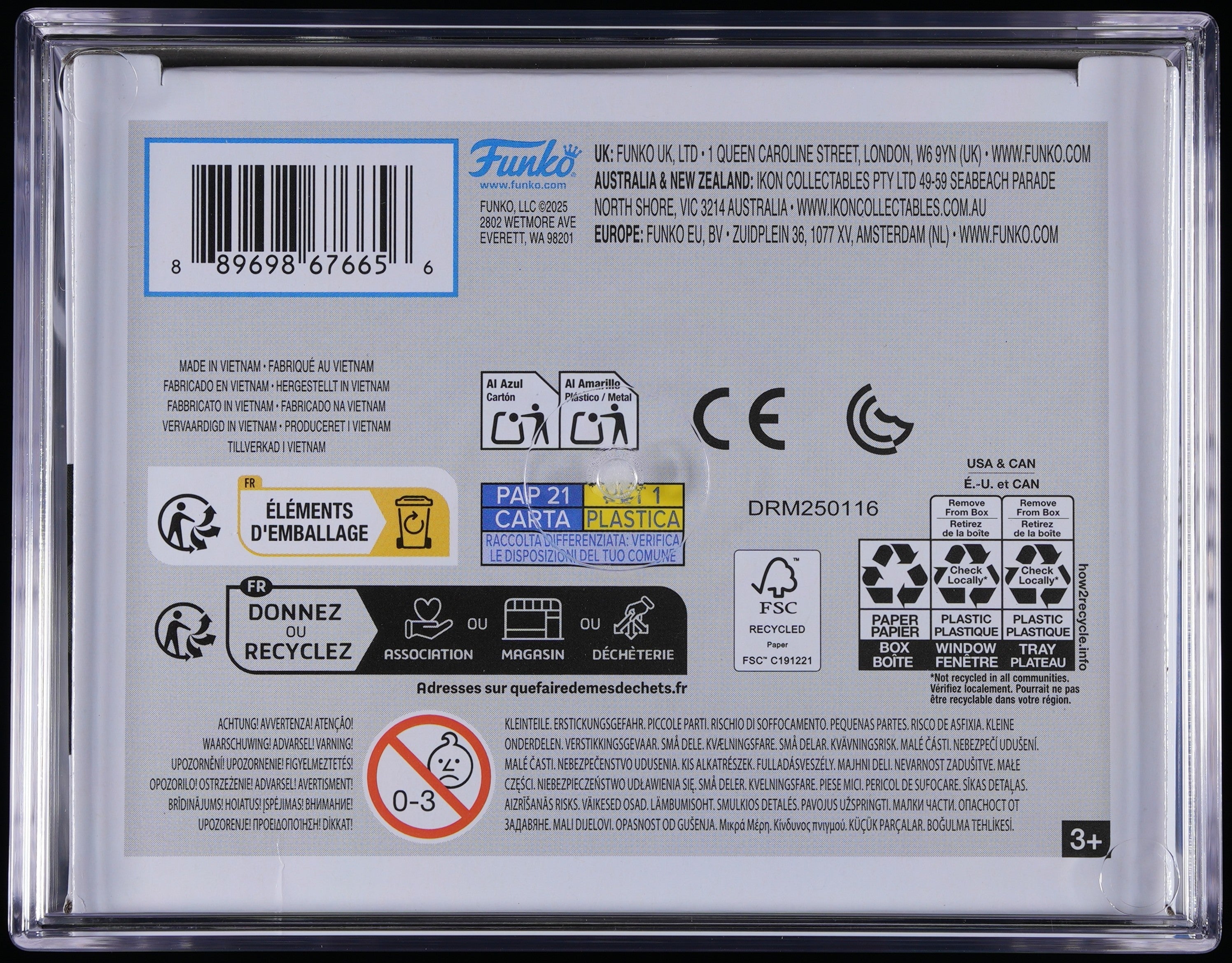Funko Pop! PSA Graded Pokemon: Umbreon PSA Graded 8.5 NM-MT+ Vinyl Figure #948 Cert #02111792