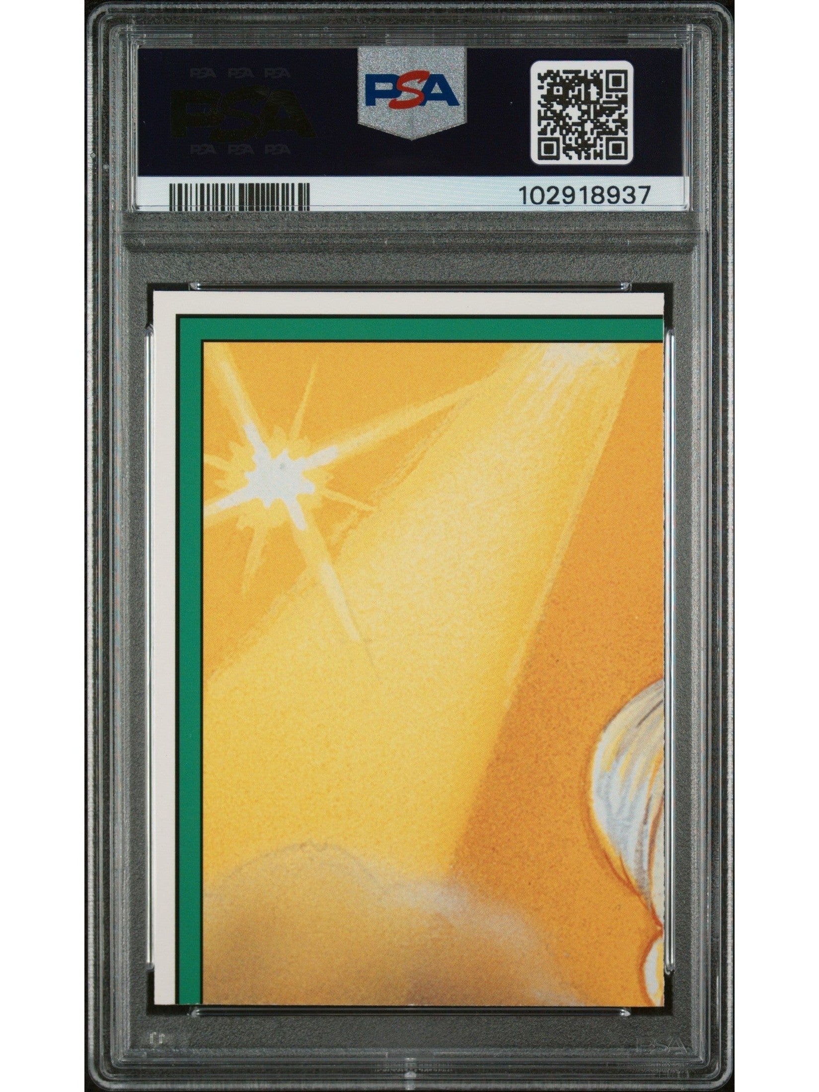 Garbage Pail Kids Stickers Series 3 5A Swampy Shaq Card Psa 9 Mint Cert #102918937