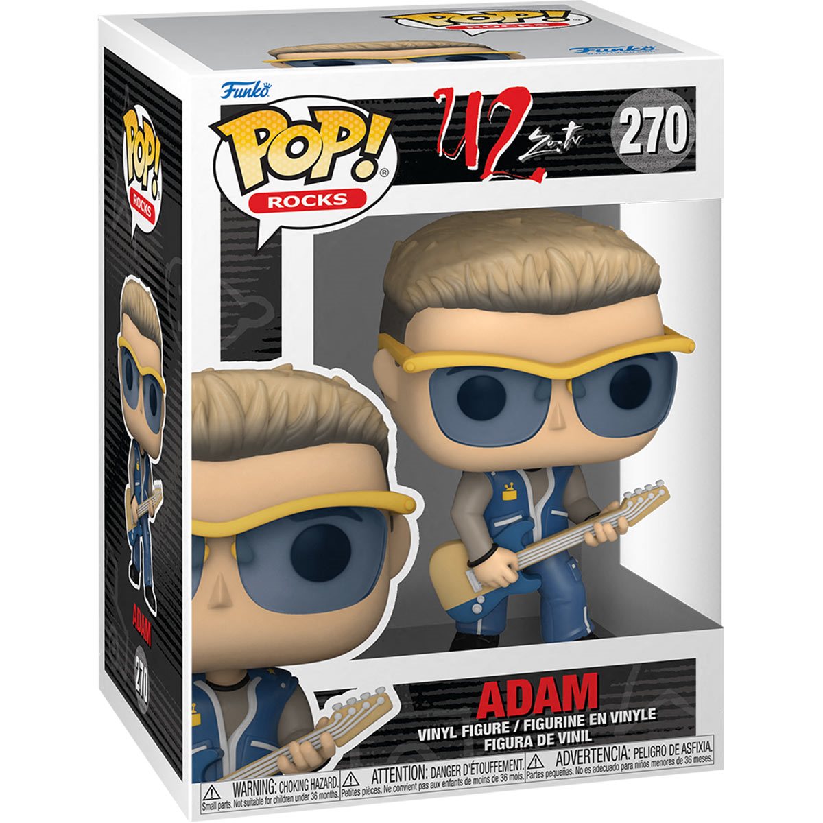 Funko Pop! U2 Zoo TV Tour: Adam Vinyl Figure #270