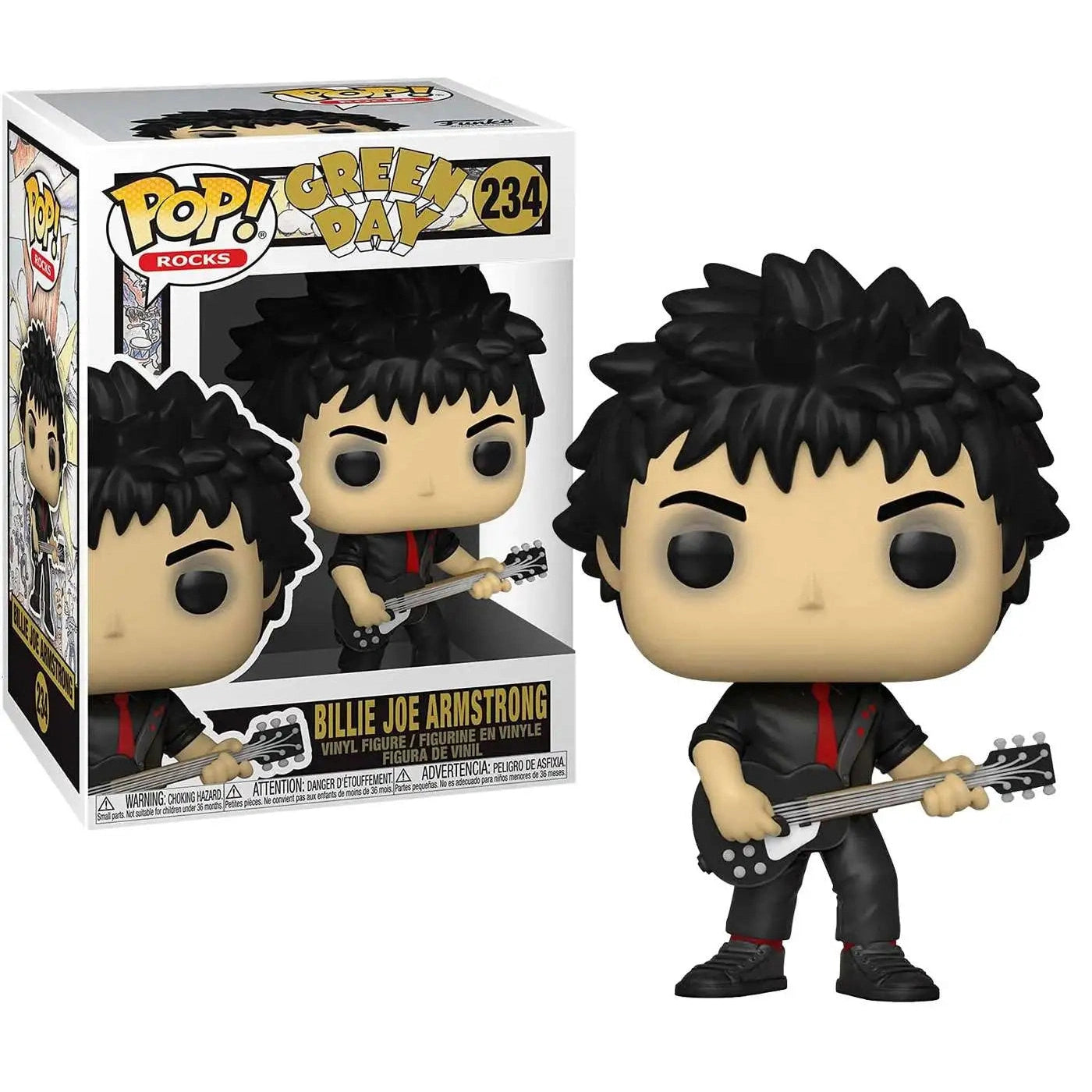 Funko Pop! Vinyl Green Day: Billie Joe Armstrong Vinyl Figure #234