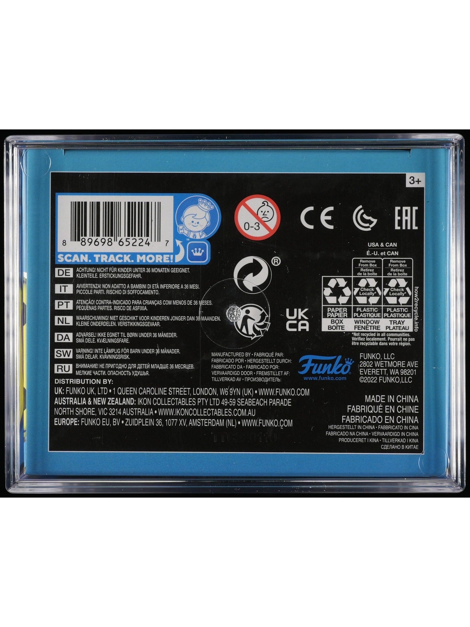 Funko Pop! Star Trek: Scotty PSA Graded Vinyl Figure #19 Cert #02204133