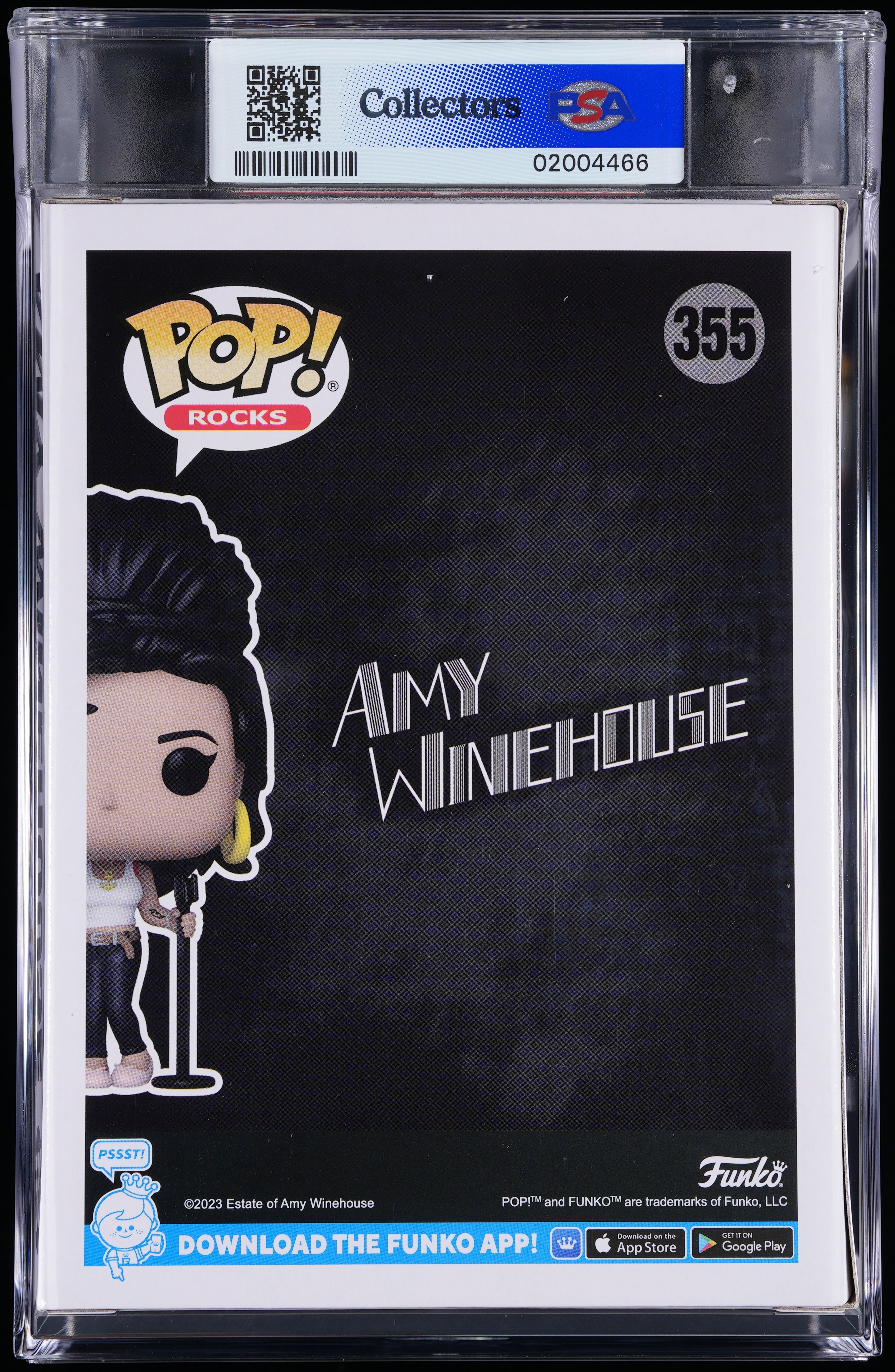 Amy Winehouse: Amy Winehouse (PSA 9 MINT)