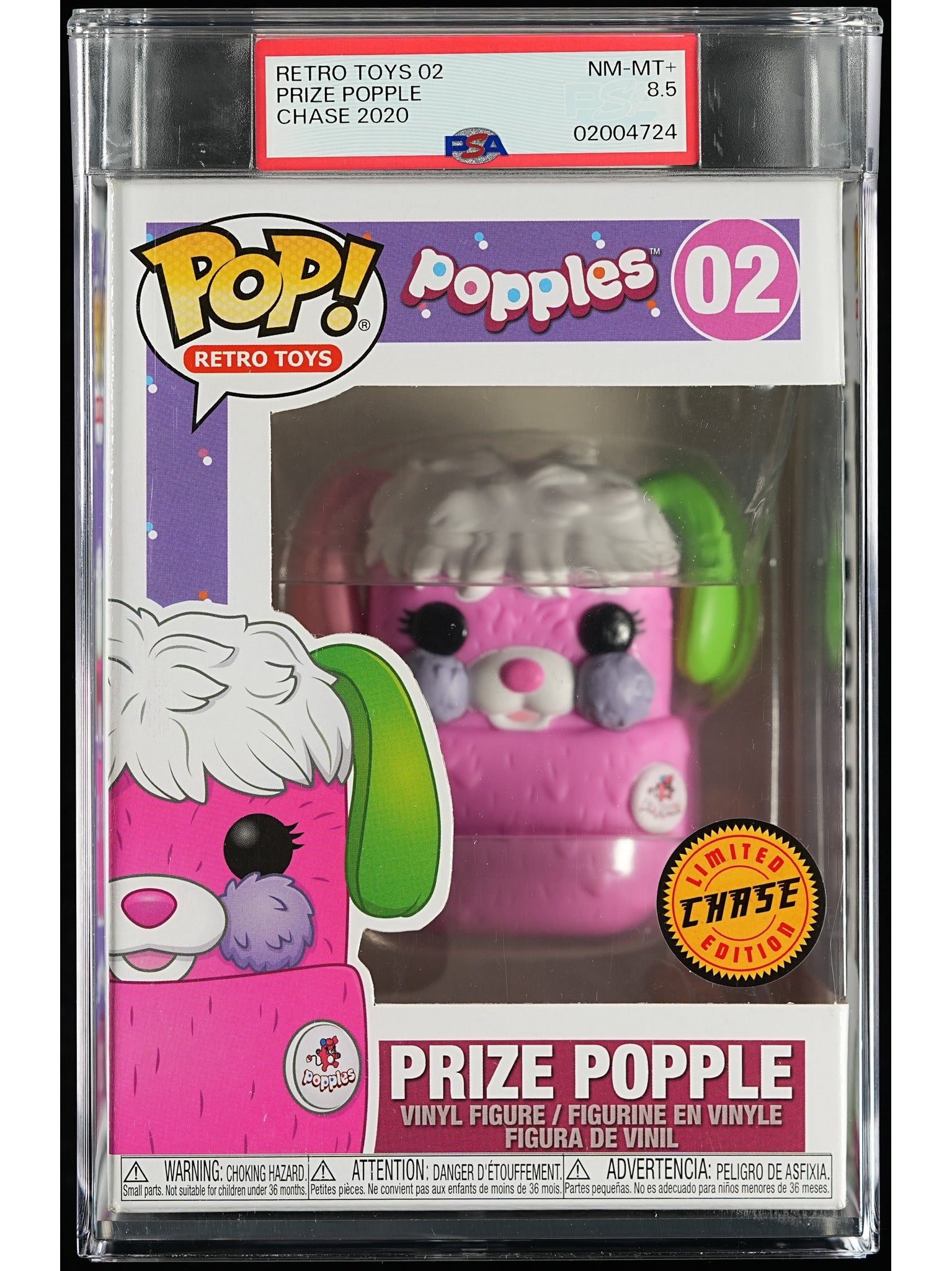 Funko Pop! Popples: Prize Popple PSA Graded Vinyl Figure #02 Cert #02004724