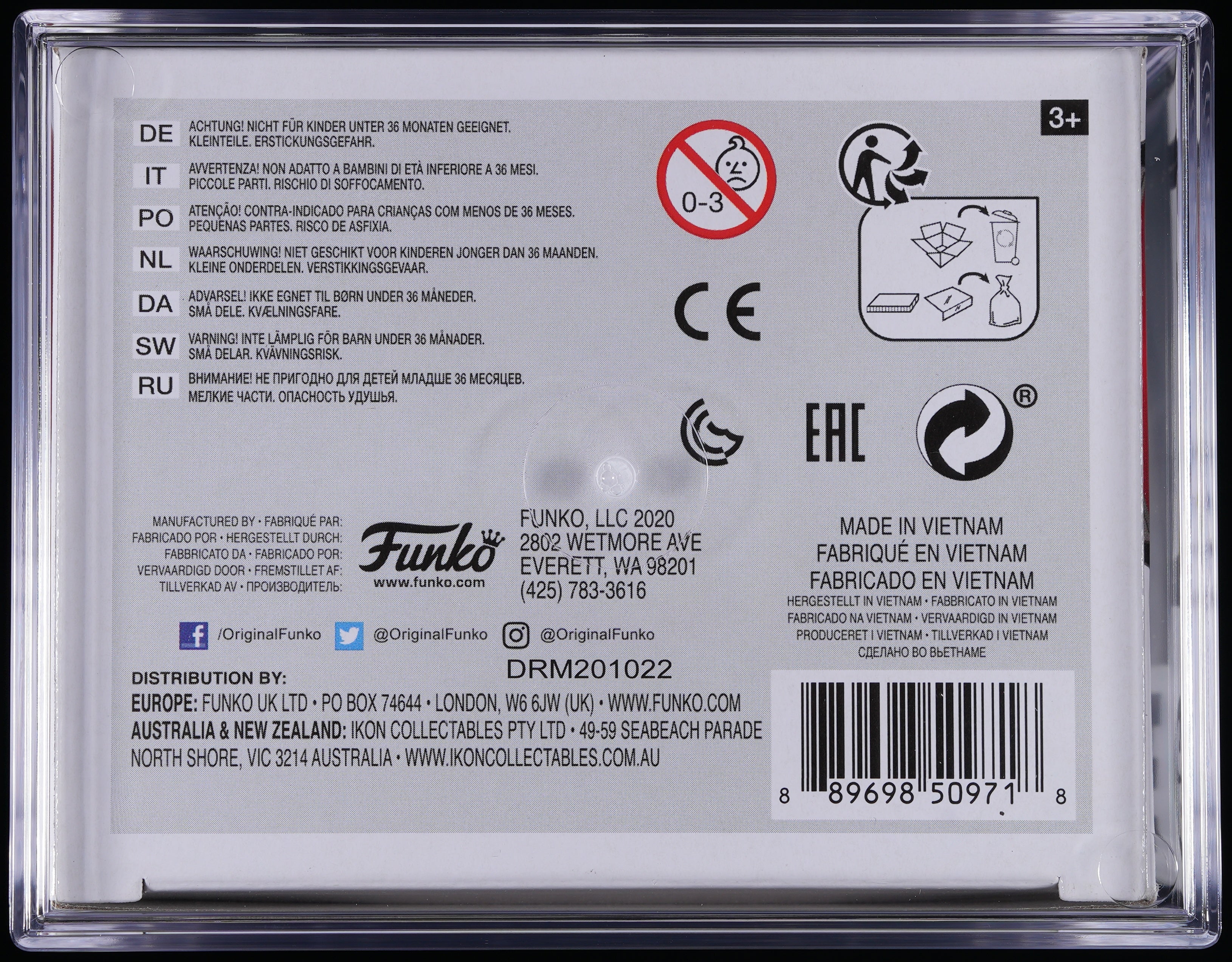 Funko Pop! PSA Graded Transformers: Jetfire (Funko Shop) PSA Graded 8.5 NM-MT+ Vinyl Figure #35 Cert #01008924