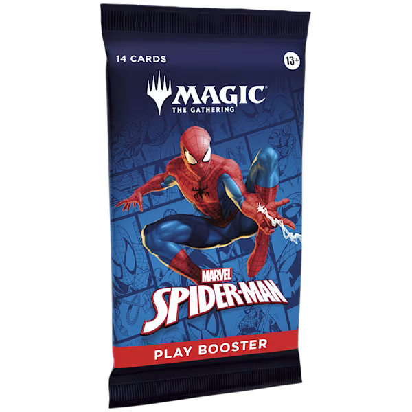 Magic The Gathering: Spider-Man Play Booster Pack (14 Cards)