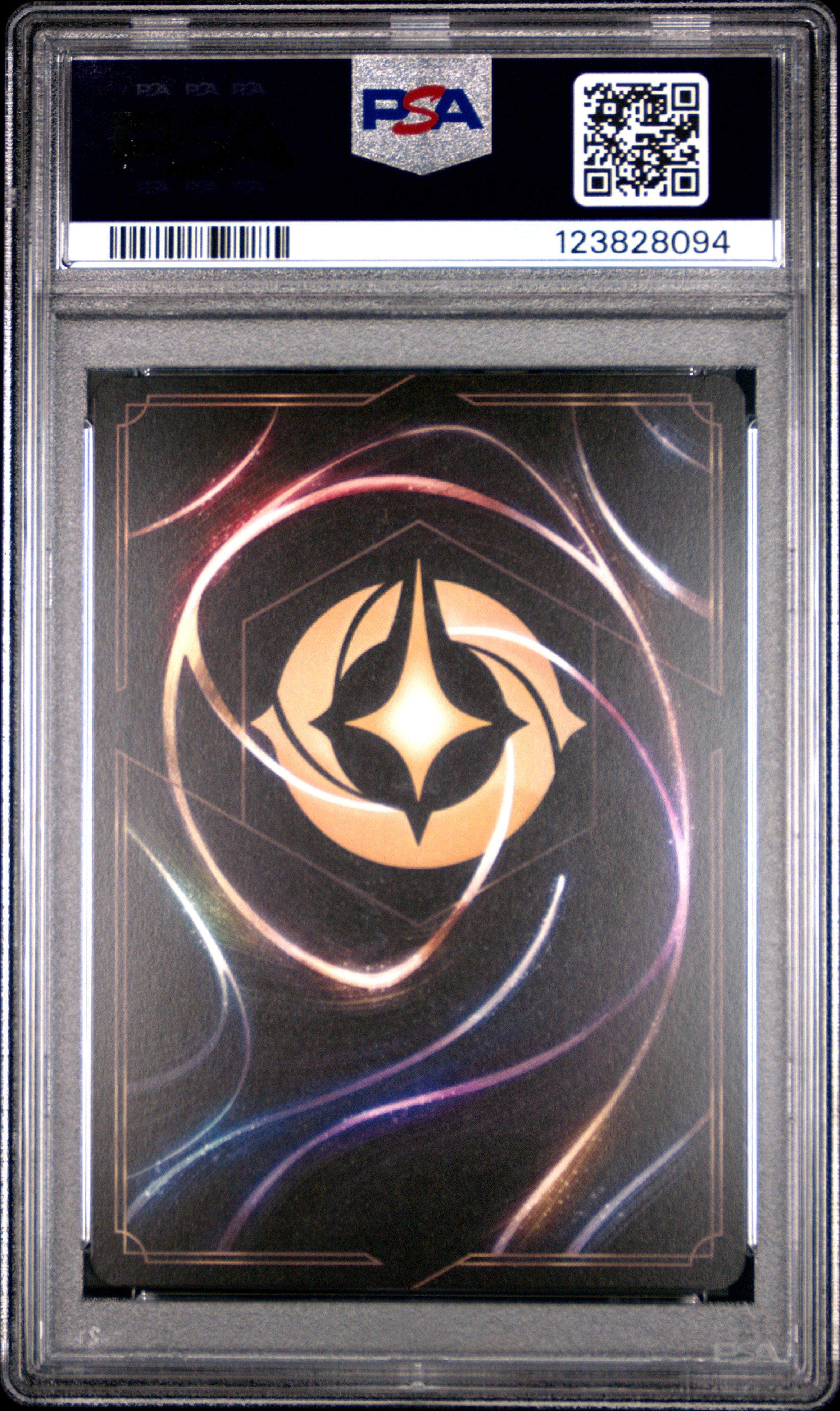 Disney Lorcana En 7 Archazia's Island 200 Mickey Mouse Inspirational Warrior Foil PSA 9 MINT Cert #123828094