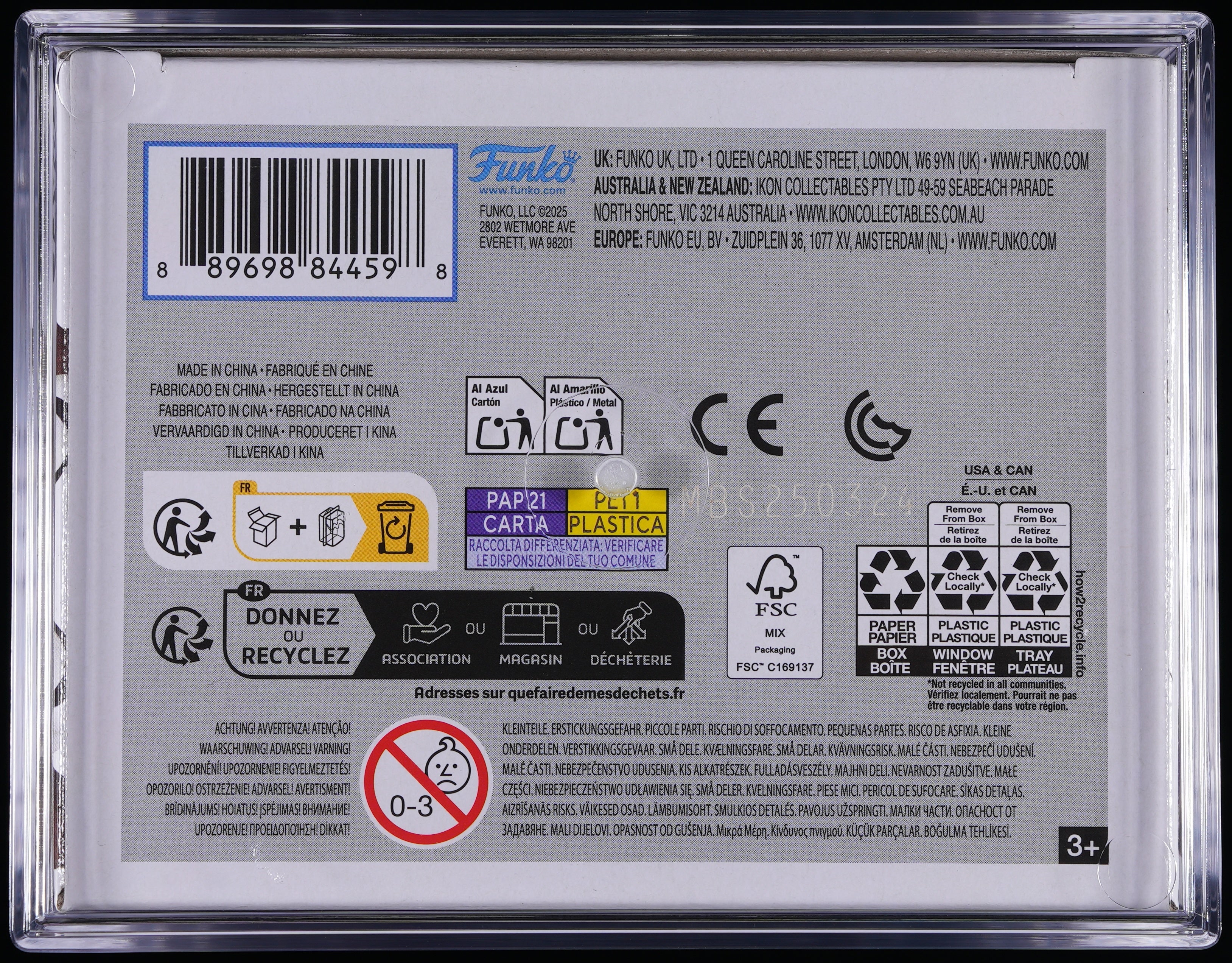 Funko Pop! PSA Graded Terrifier: Little Pale Girl (GITD Specialty Series)) PSA Graded 8.5 NM-MT+ Vinyl Figure #1749 Cert #02009568