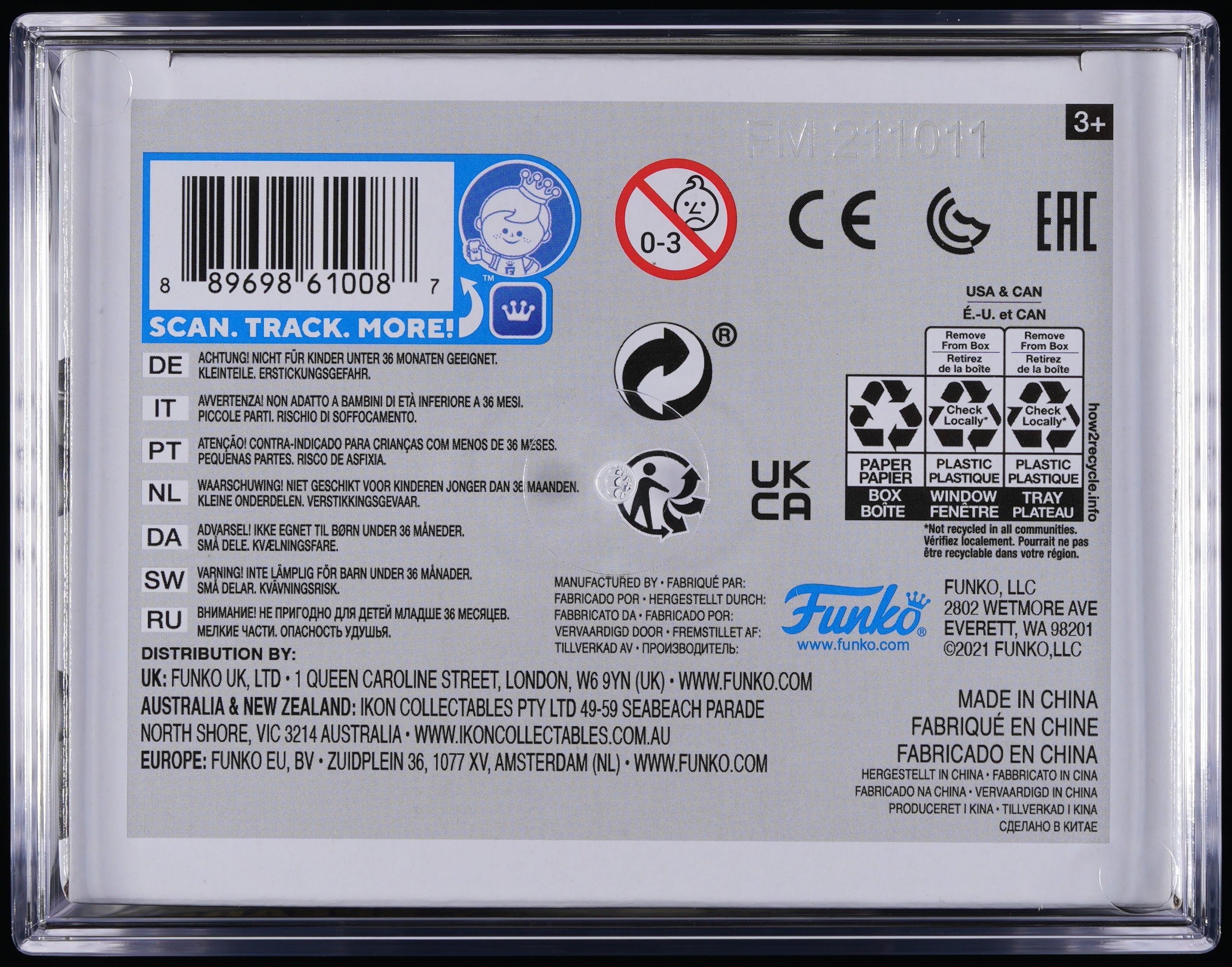 Funko Pop! PSA Graded Britney Spears: Britney Spears PSA Graded 8.5 NM-MT+ Vinyl Figure #98 Cert #02109728