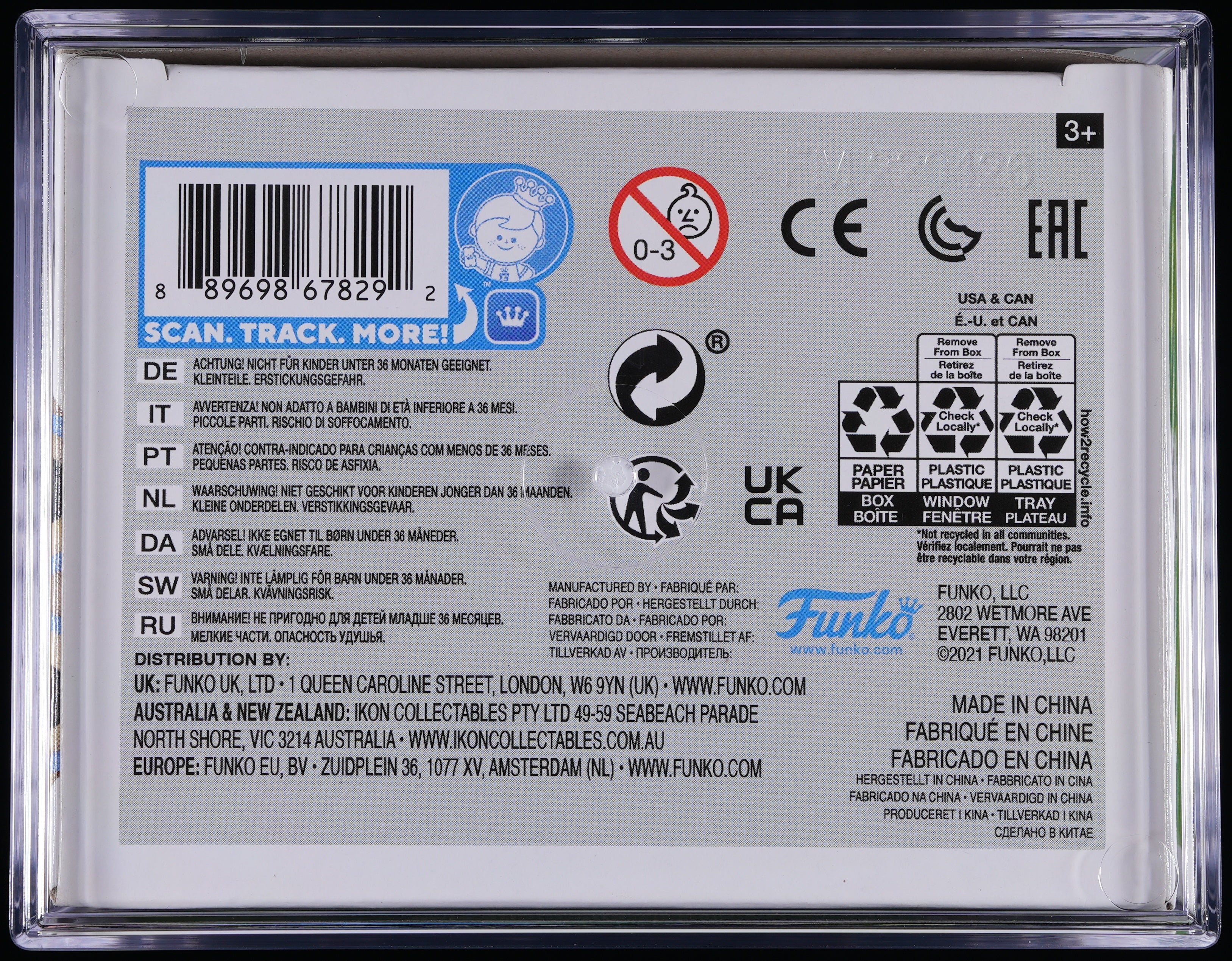Funko Pop! PSA Graded San Diego Comic Con: Freddy Funko (2022 SDCC Hall H) PSA Graded 8 NM-MT Vinyl Figure #SE Cert #02308506