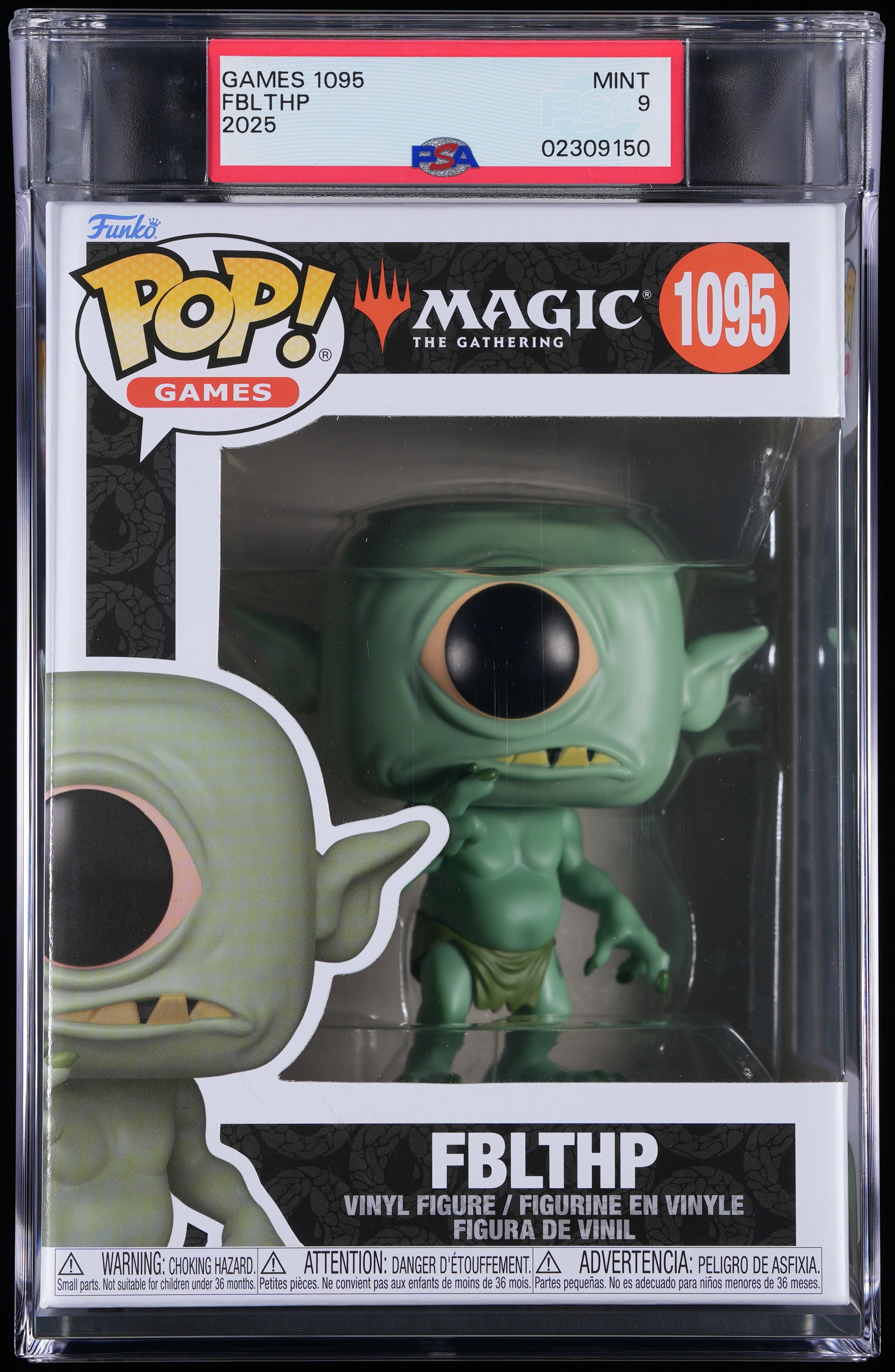 Funko Pop! PSA Graded Magic The Gathering: Fblthp PSA Graded 9 MINT Vinyl Figure #1095 Cert #02309150
