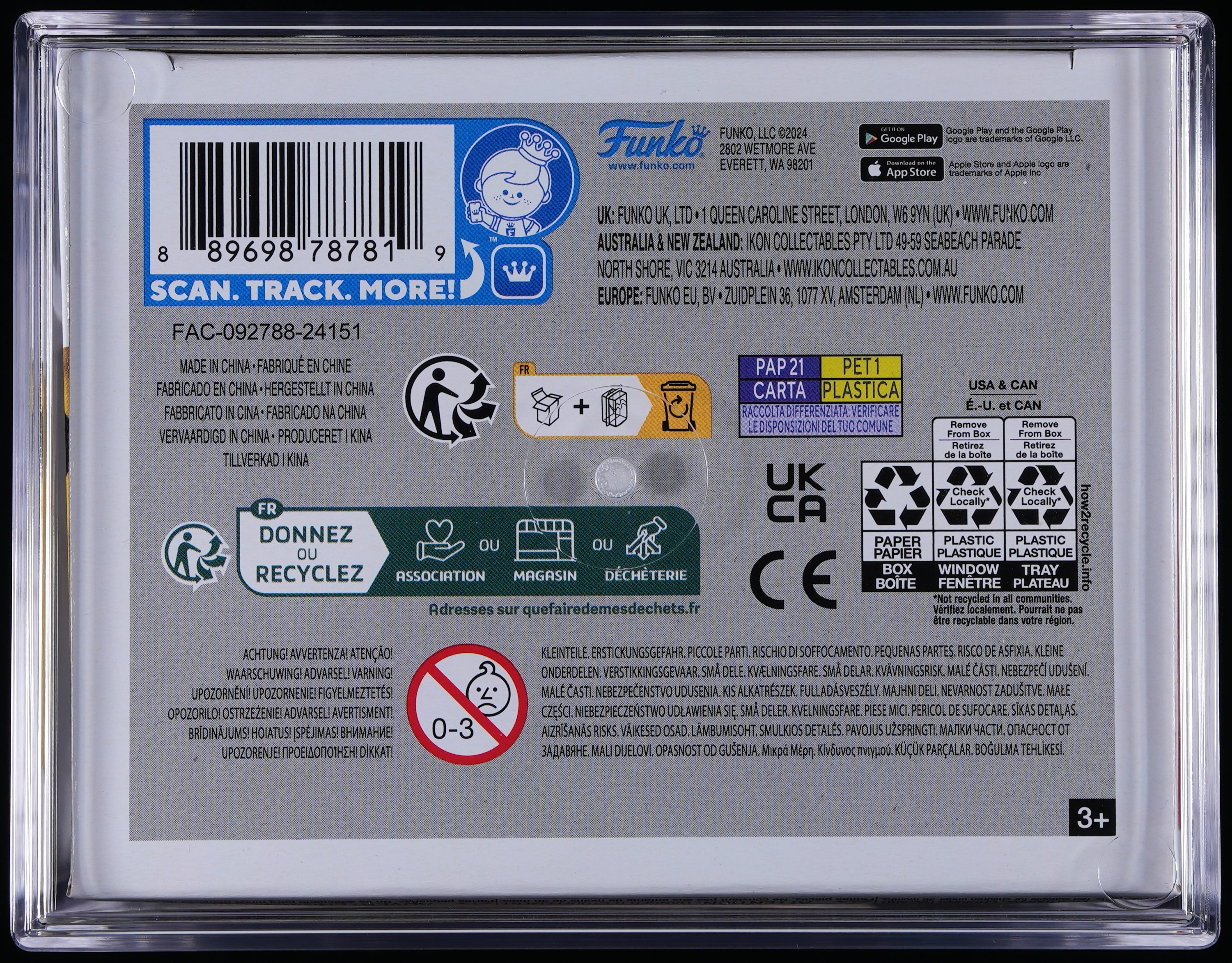 Funko Pop! PSA Graded The Simpsons: Homer with Reactor PSA Graded 10 GEM MINT Vinyl Figure #1630 Cert #02211353