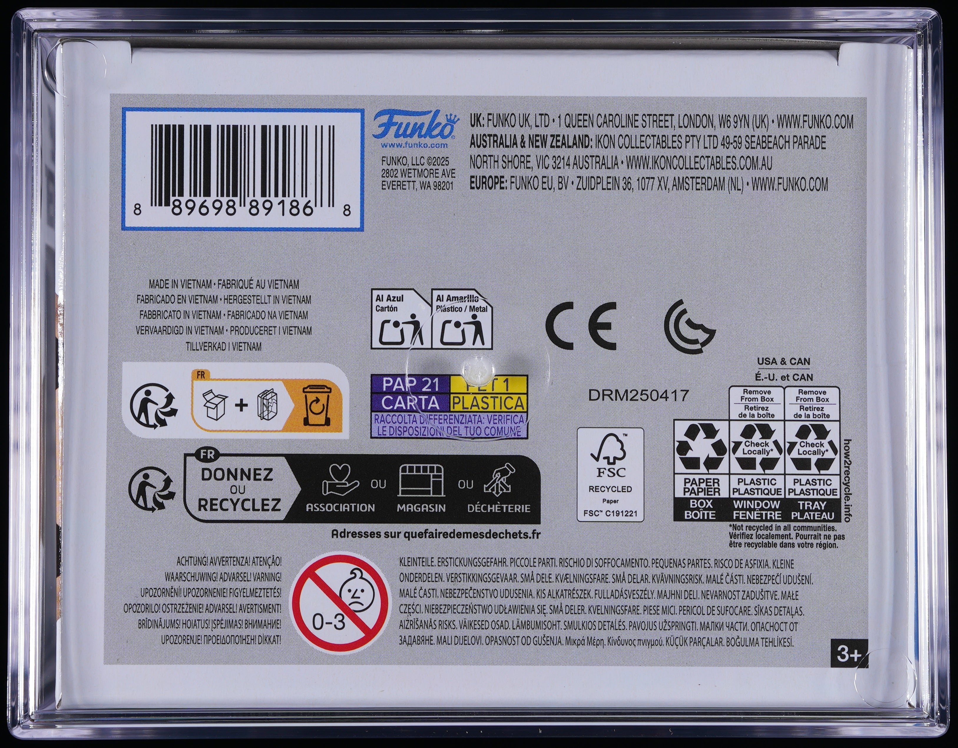 Funko Pop! PSA Graded DC Comics: Freddy as Blue Lantern (2025 Fundays) PSA Graded 8.5 NM-MT+ Vinyl Figure #SE Cert #02308502