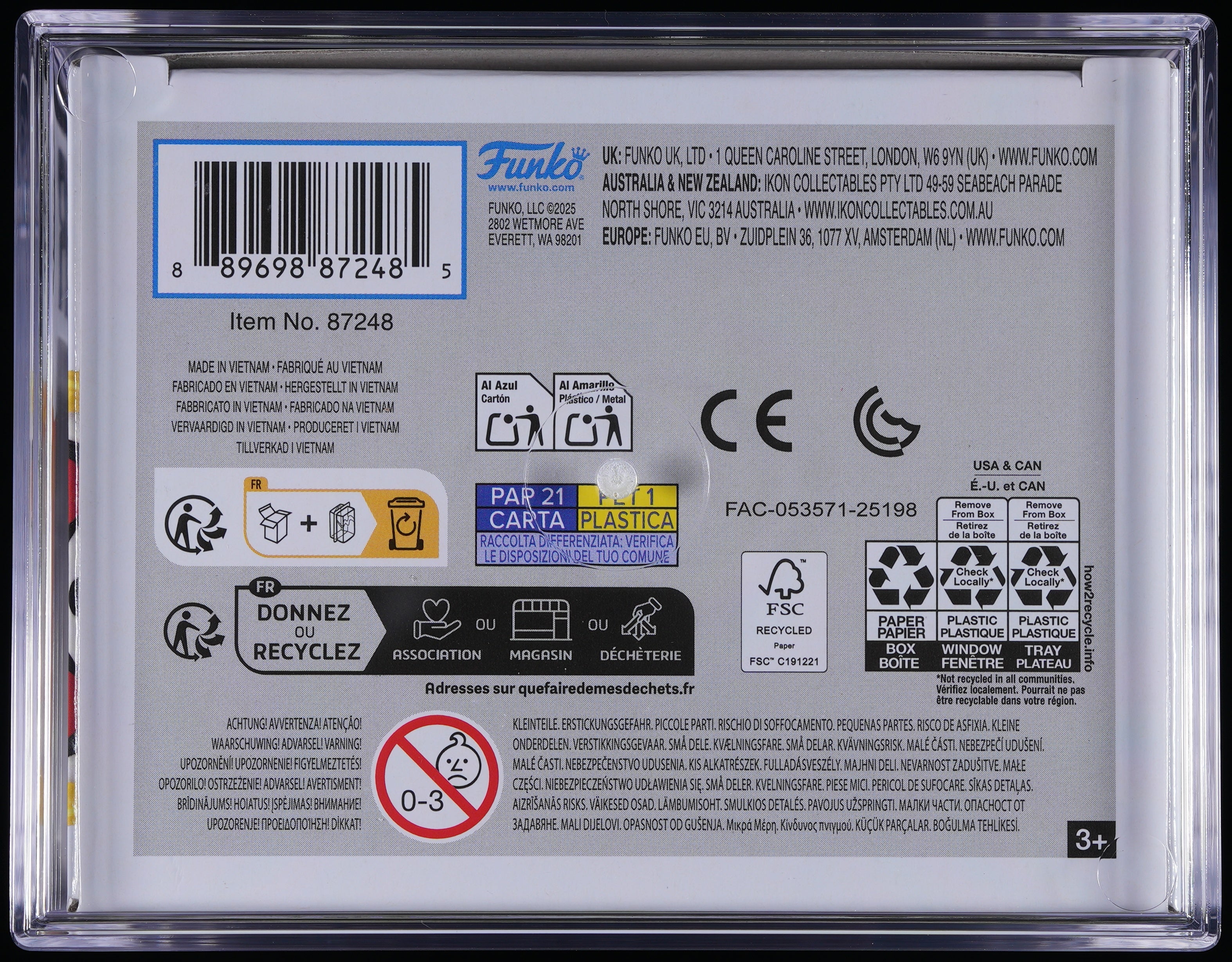 Funko Pop! PSA Graded Marvel Strange Tales: Ghost Rider (GITD Special Edition) PSA Graded 9 MINT Vinyl Figure #1559 Cert #01010020