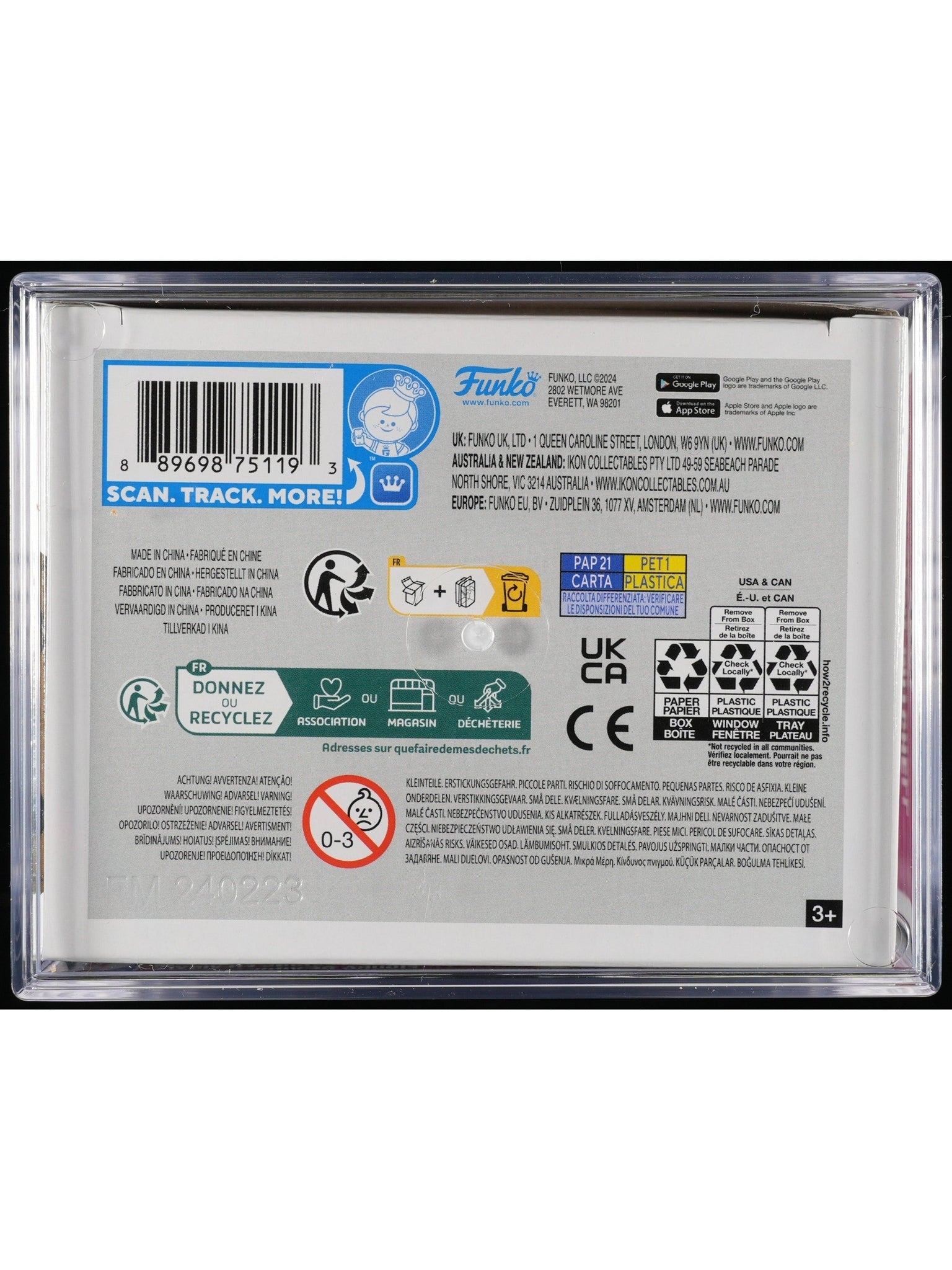 Funko Pop! NBA Cleveland Cavaliers: Donovan Mitchell PSA Graded Vinyl Figure #173 Cert #02103998