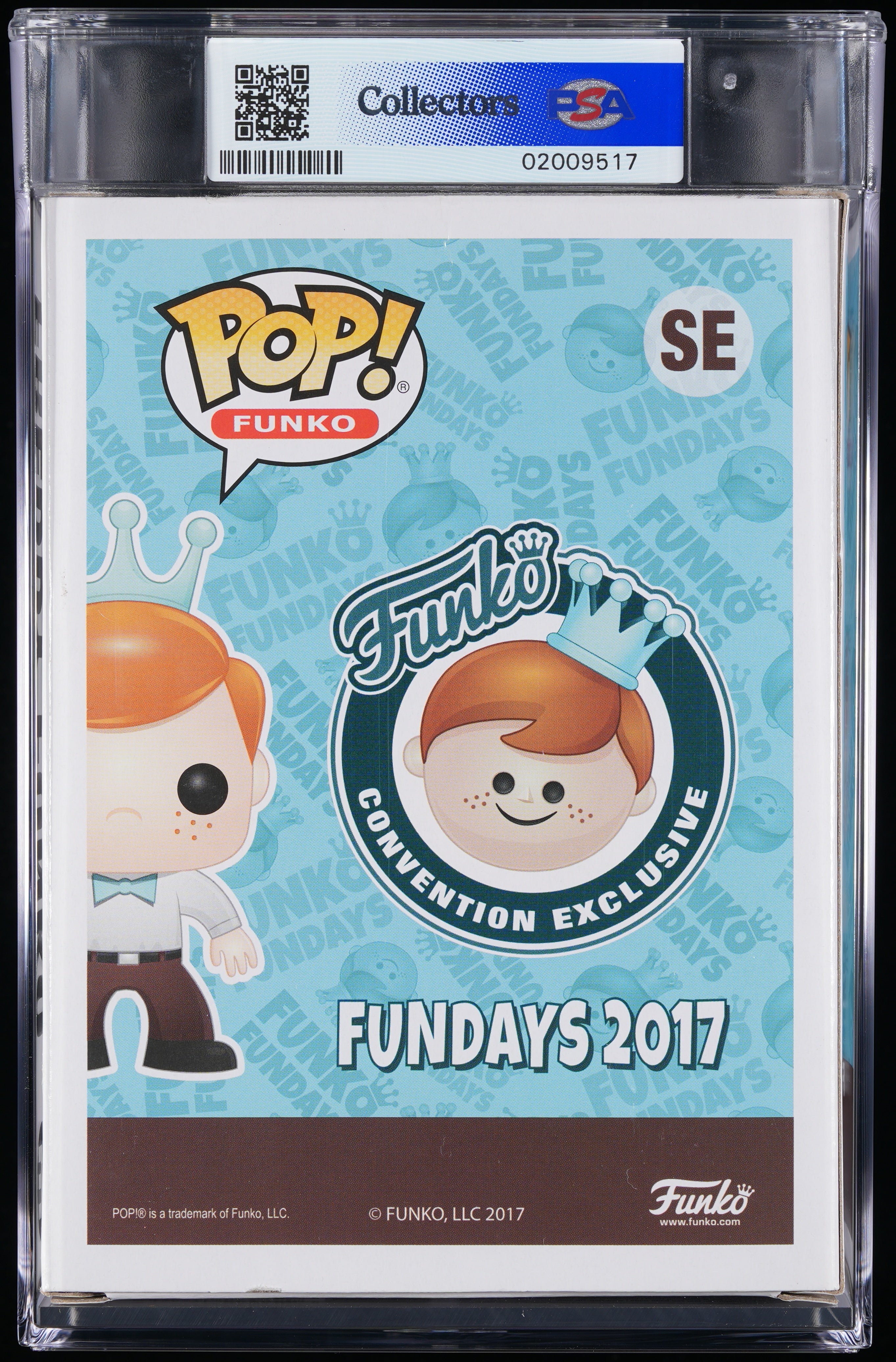 Funko Pop! PSA Graded Superman: Freddy as Red Son PSA Graded 8.5 NM-MT+ Vinyl Figure #SE Cert #02009517