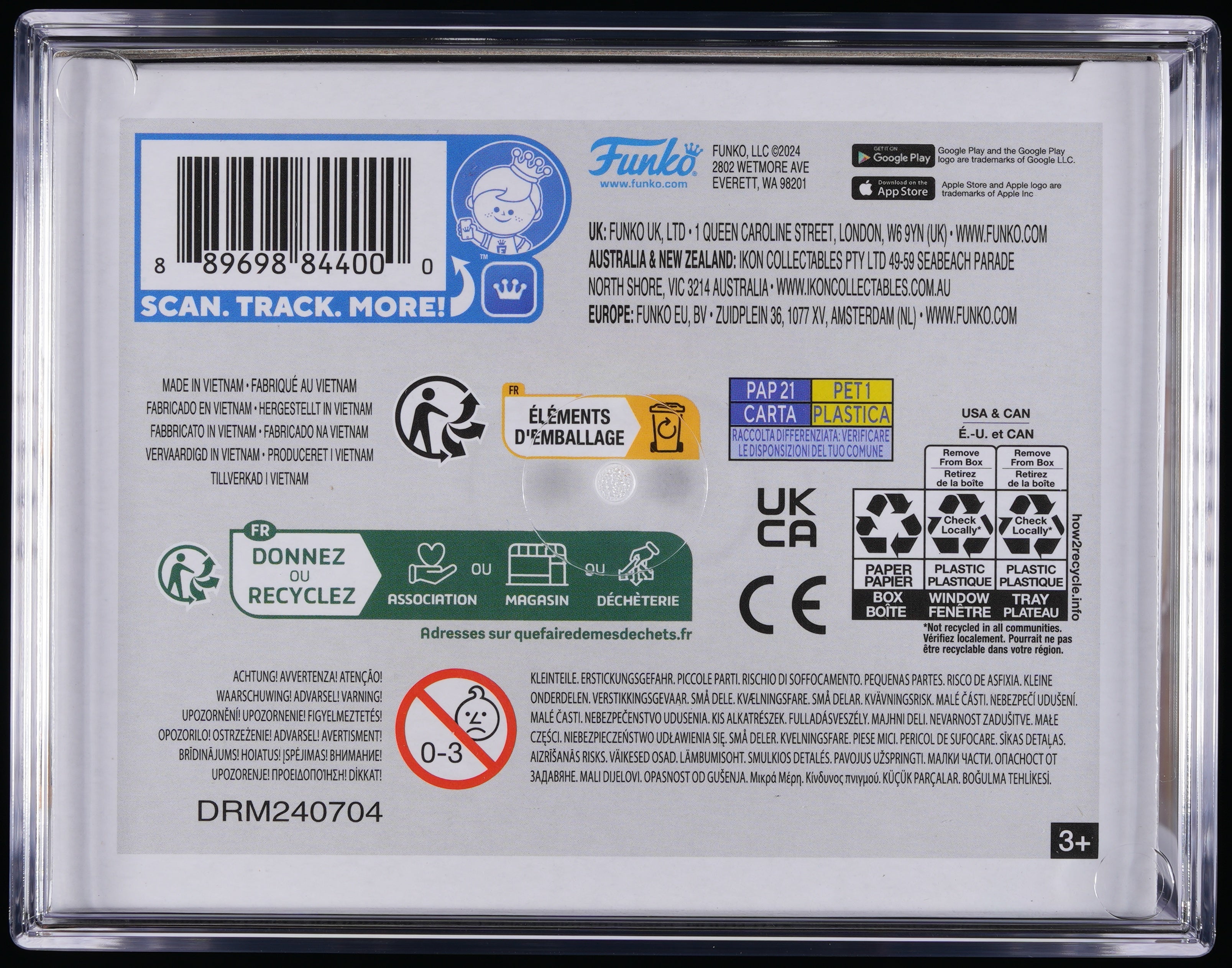 Funko Pop! PSA Graded Pokemon: Cubone PSA Graded 10 GEM MINT Vinyl Figure #596 Cert #02109736