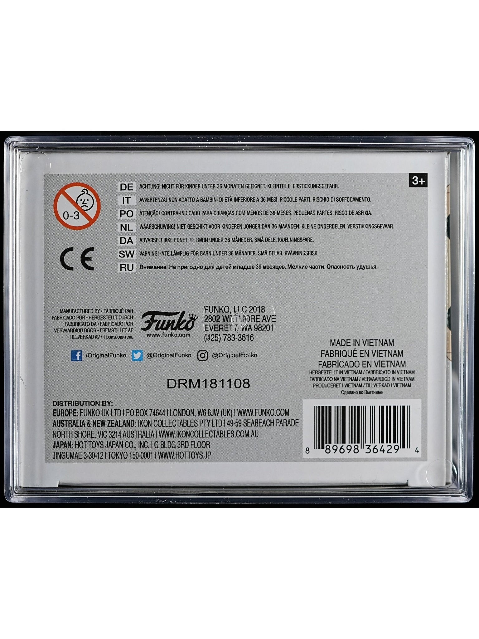 Funko Pop! Zoolander: Mugatu PSA Graded Vinyl Figure #702