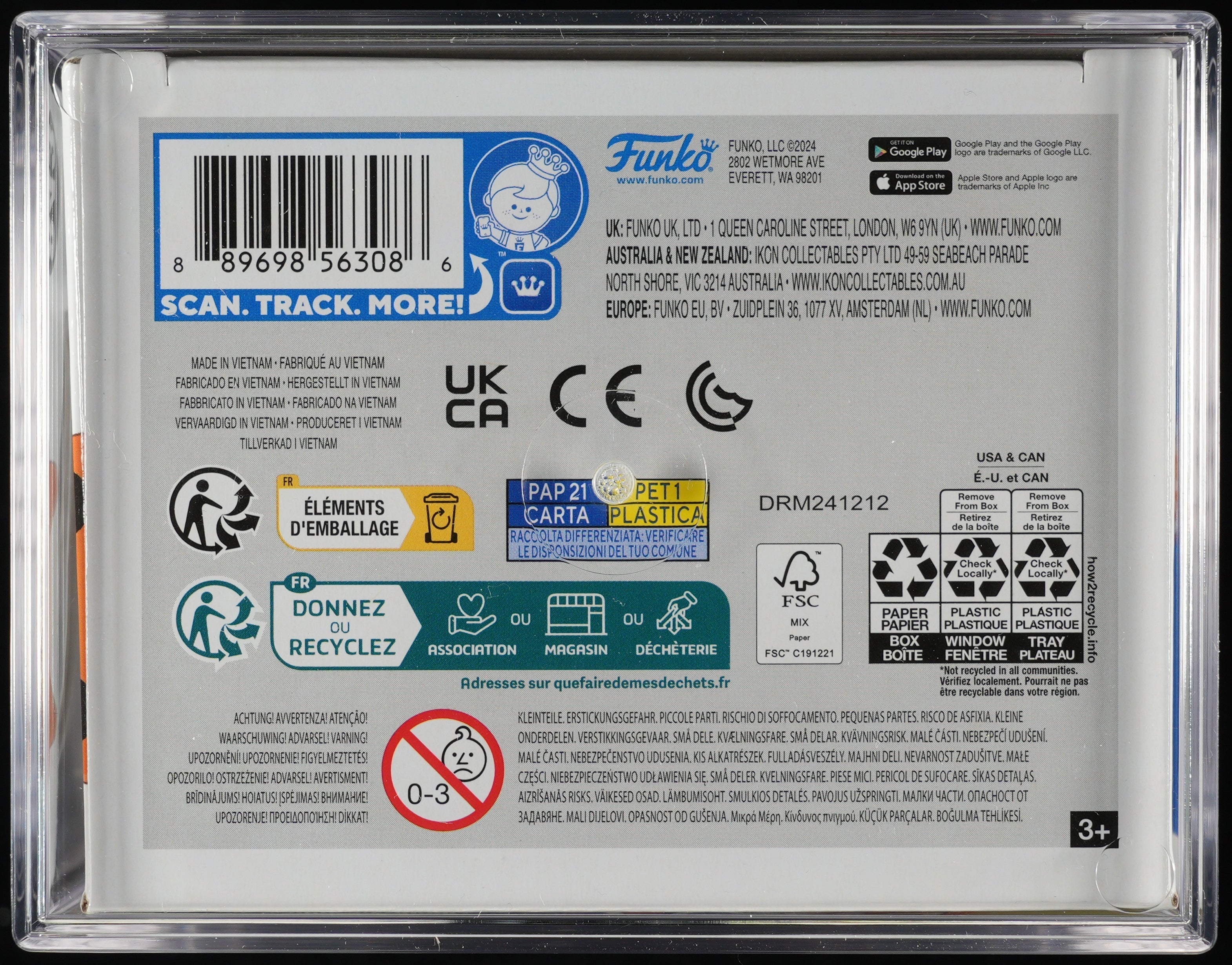 Funko Pop! PSA Graded Pokemon: Charizard PSA Graded 8.5 NM-MT+ Vinyl Figure #843 Cert #01007183