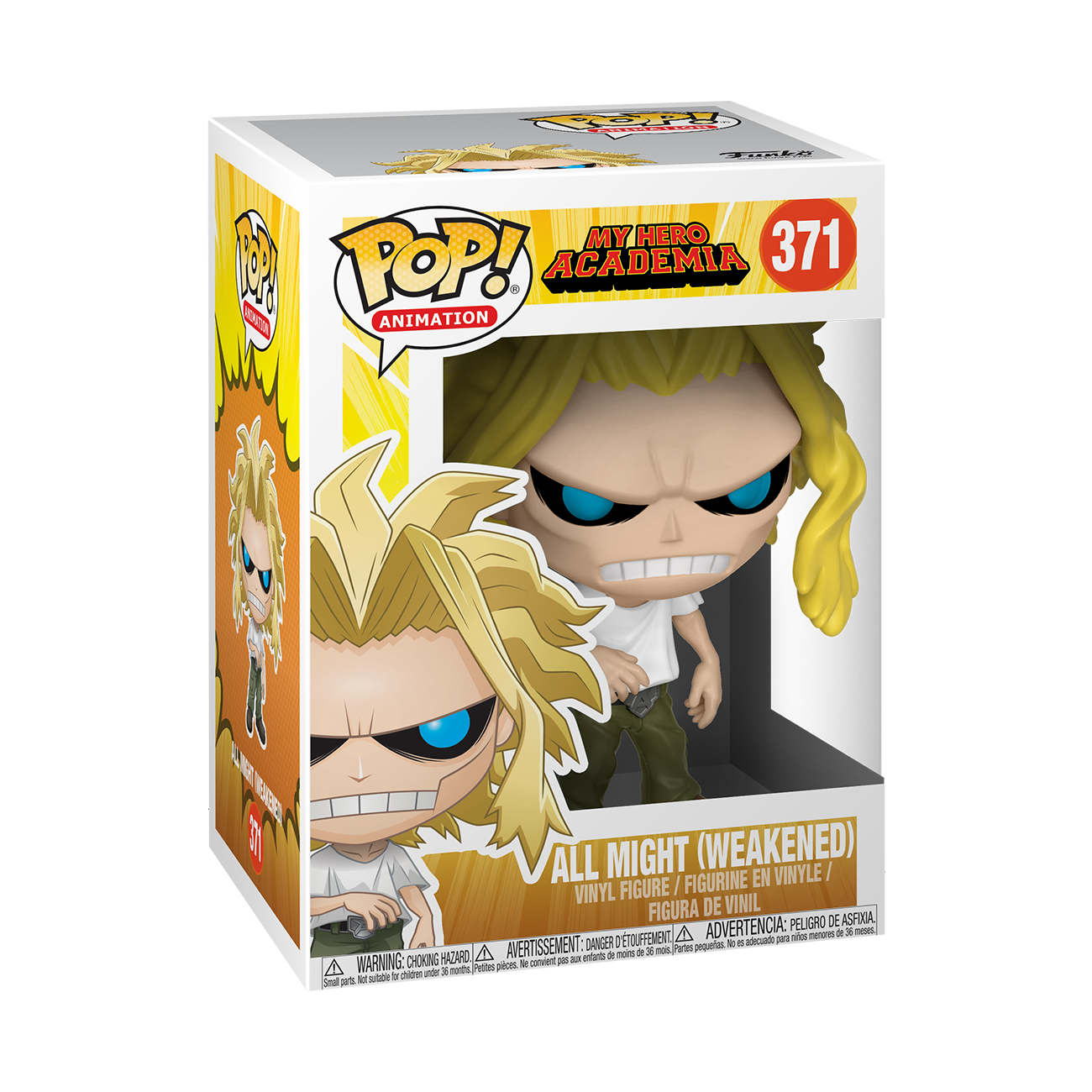 My Hero Academia: All Might (Weakened) Funko Pop Vinyl Figure #371