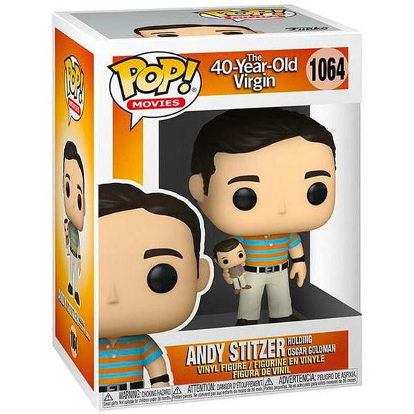 Funko Pop! 40 Year Old Virgin: ANDY STITZER #1064 + Protector
