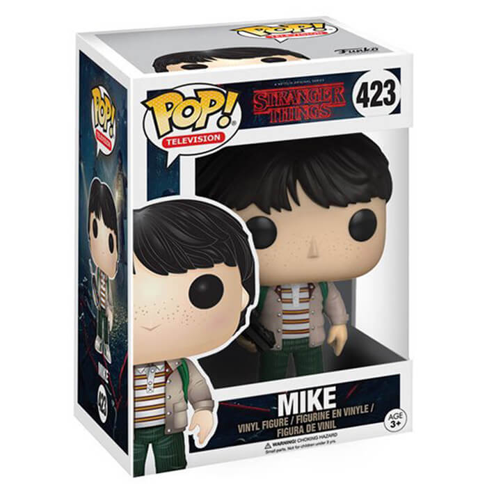Funko Pop Stranger Things Mike with Walkie Talkie Vinyl Figure #423