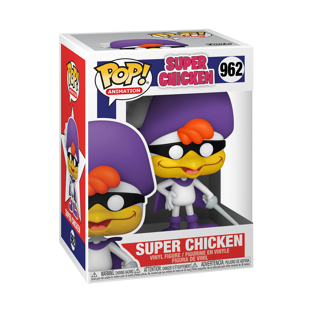 Funko Pop! Animation Super Chicken #962 - Boxed Vinyl