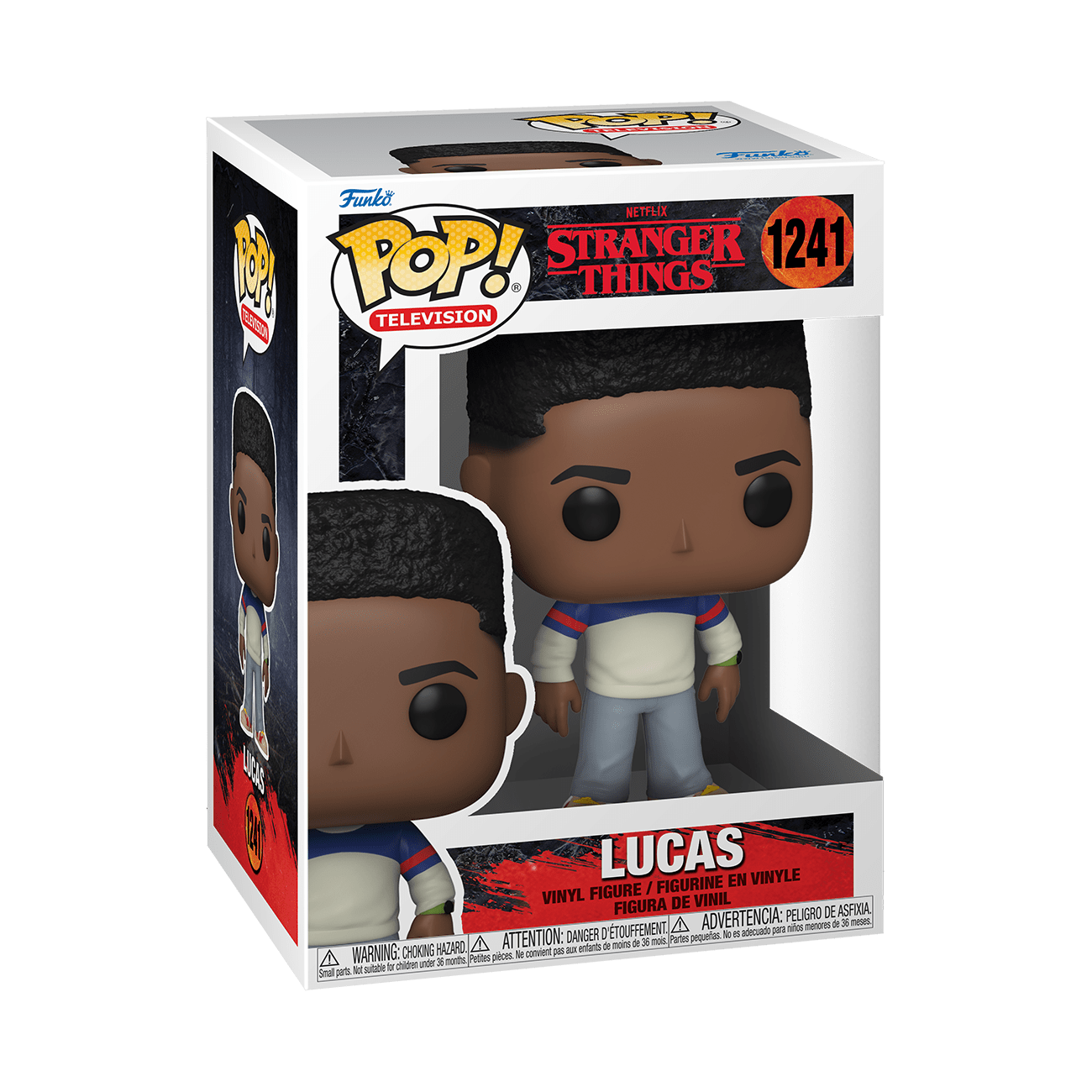 Stranger Things Season 4 Lucas Funko Pop Vinyl Figure #1241