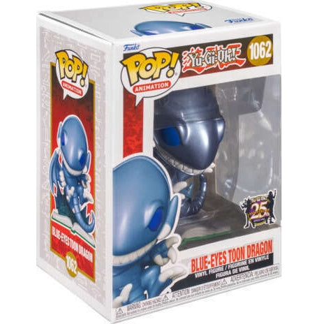 Funko Pop! Yu-Gi-Oh!: Blue-Eyes Toon Dragon (25th) VInyl Figure #1062