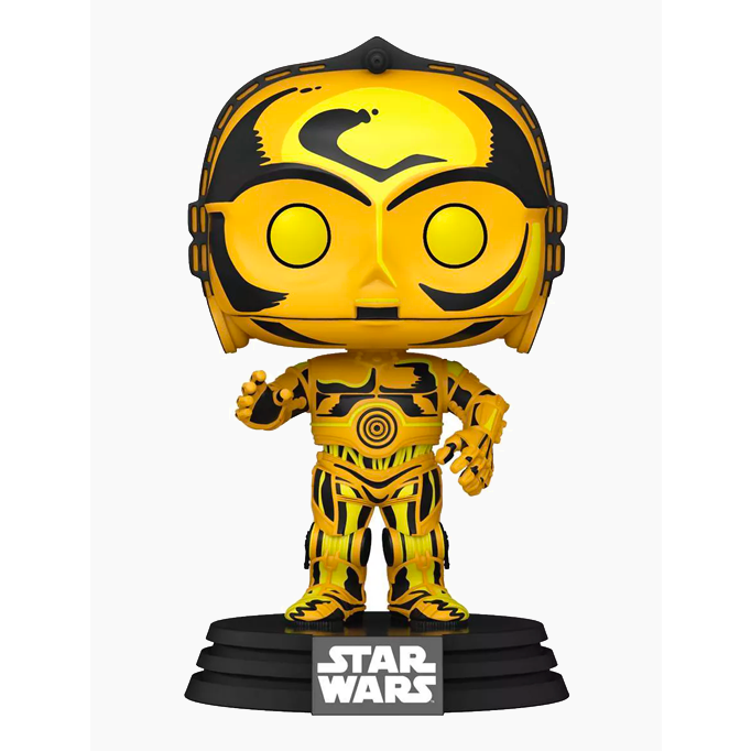Funko Pop! Star Wars Retro Series C-3PO #454 Exclusive + Protector