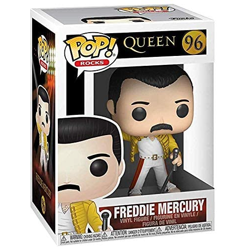 ;Funko POP! Queen Freddie Mercury Wembley 1986 Vinyl Figure #96