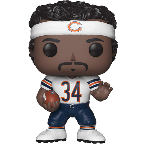 Funko Pop! Football: Bears Walter Payton (White Jersey) Vinyl Figure #78
