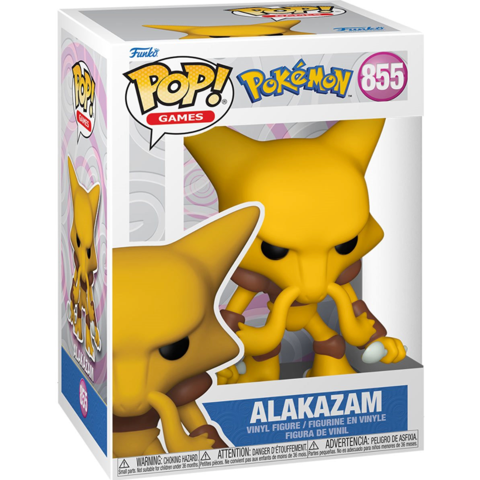 Funko Pop! Pokemon Alakazam Vinyl Figure #855