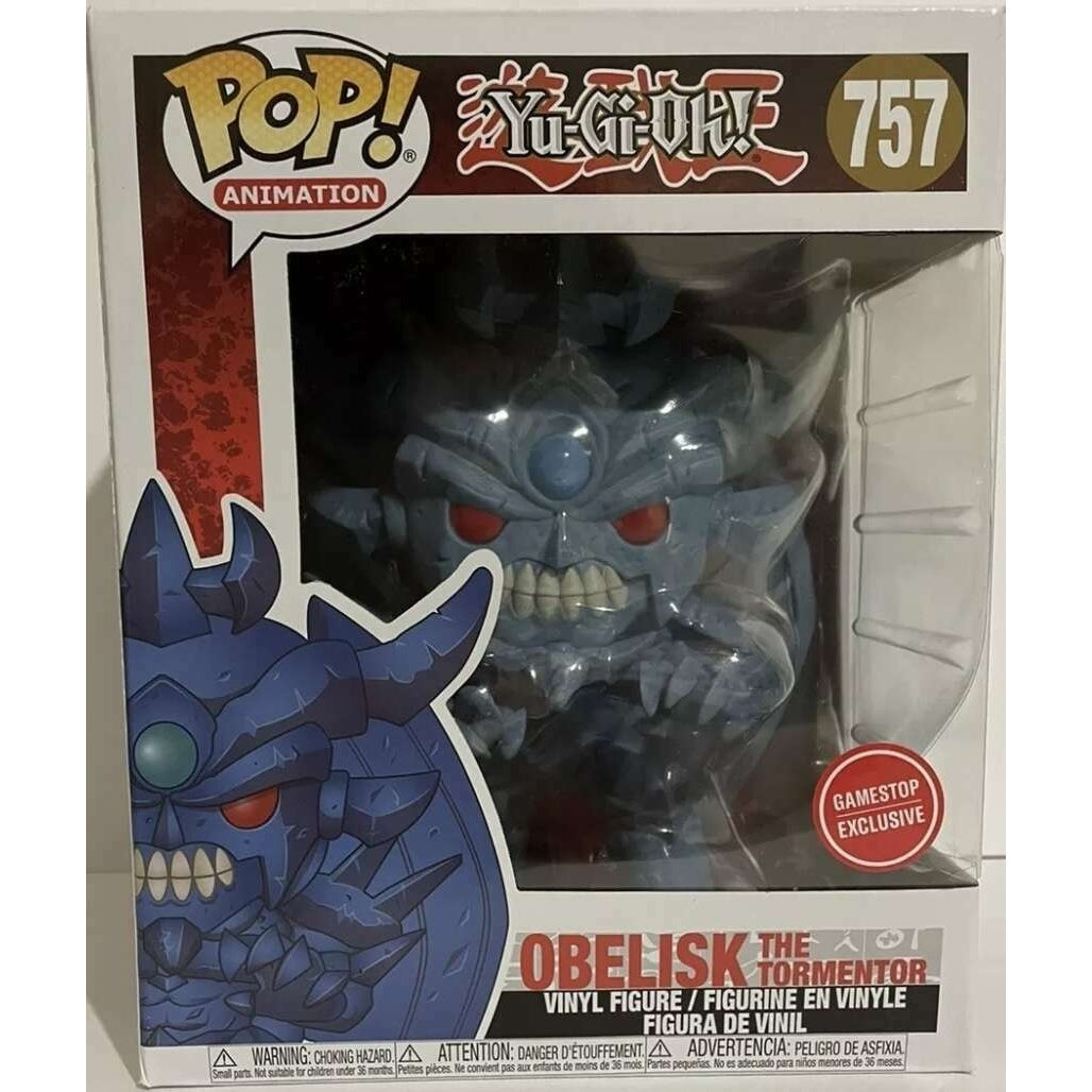 Funko Pop! Deluxe Yu-Gi-Oh!: Obelisk the Tormentor (Game Stop) VInyl Figure #757