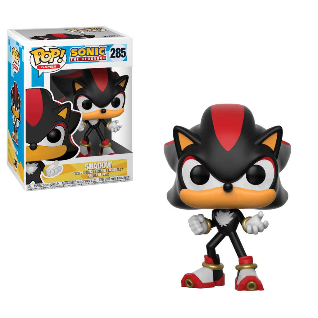 Funko Pop! Sonic the Hedgehog: Shadow VInyl Figure #285
