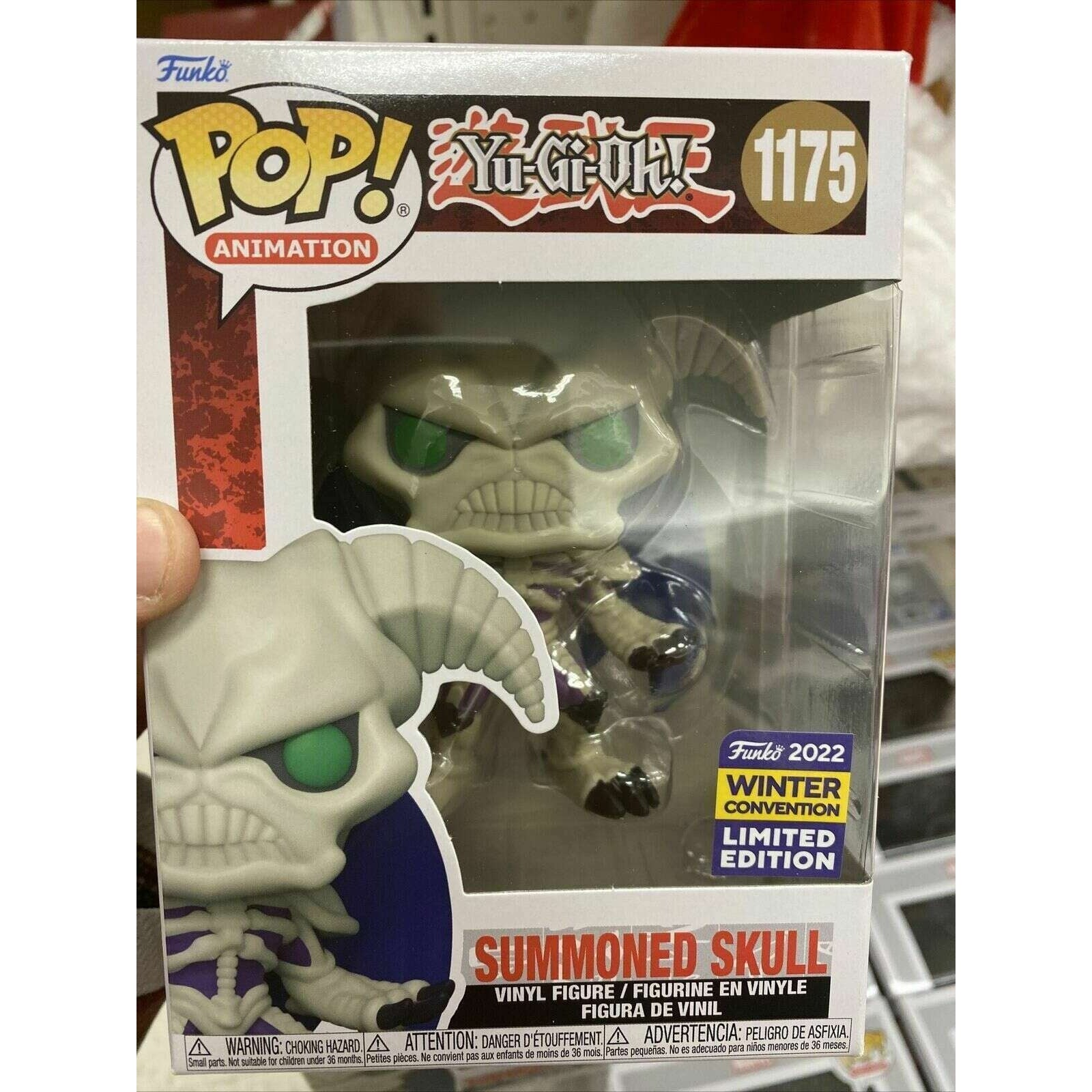Funko Pop! Yu-Gi-Oh!: Summoned Skull (2022 Winter Con) VInyl Figure #1175