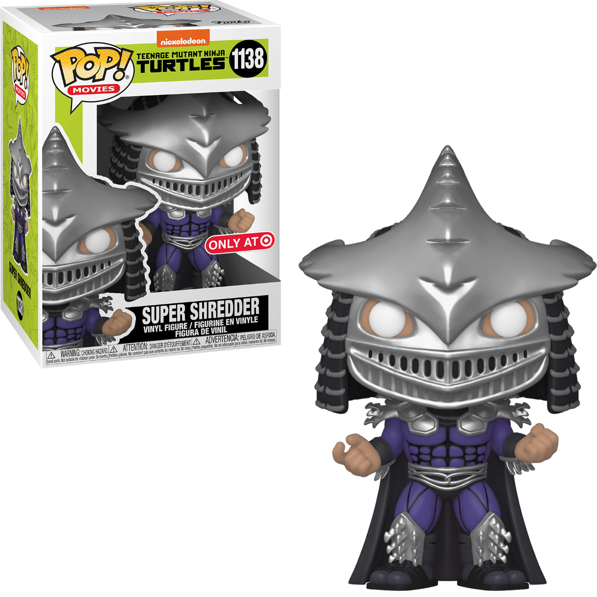 Funko Pop! Teenage Mutant Ninja Turtles: Super Shredder (Target) VInyl Figure #1138