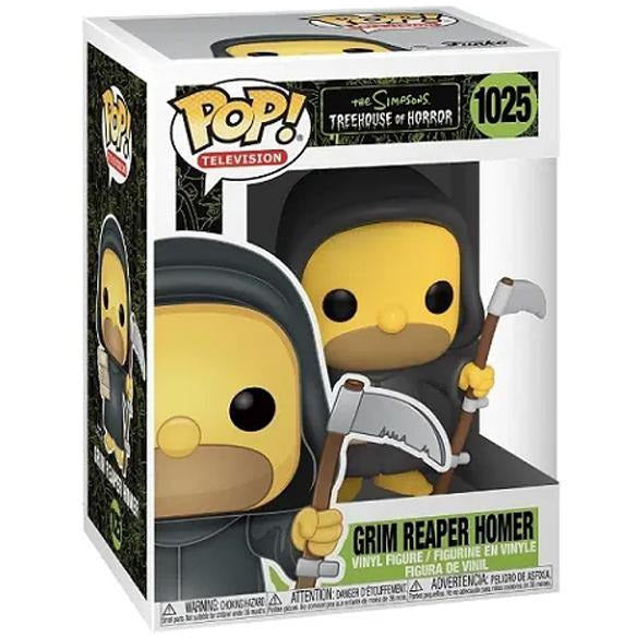 Funko Pop! The Simpsons Treehouse of Horror: Grim Reaper Homer Vinyl Figure #1025