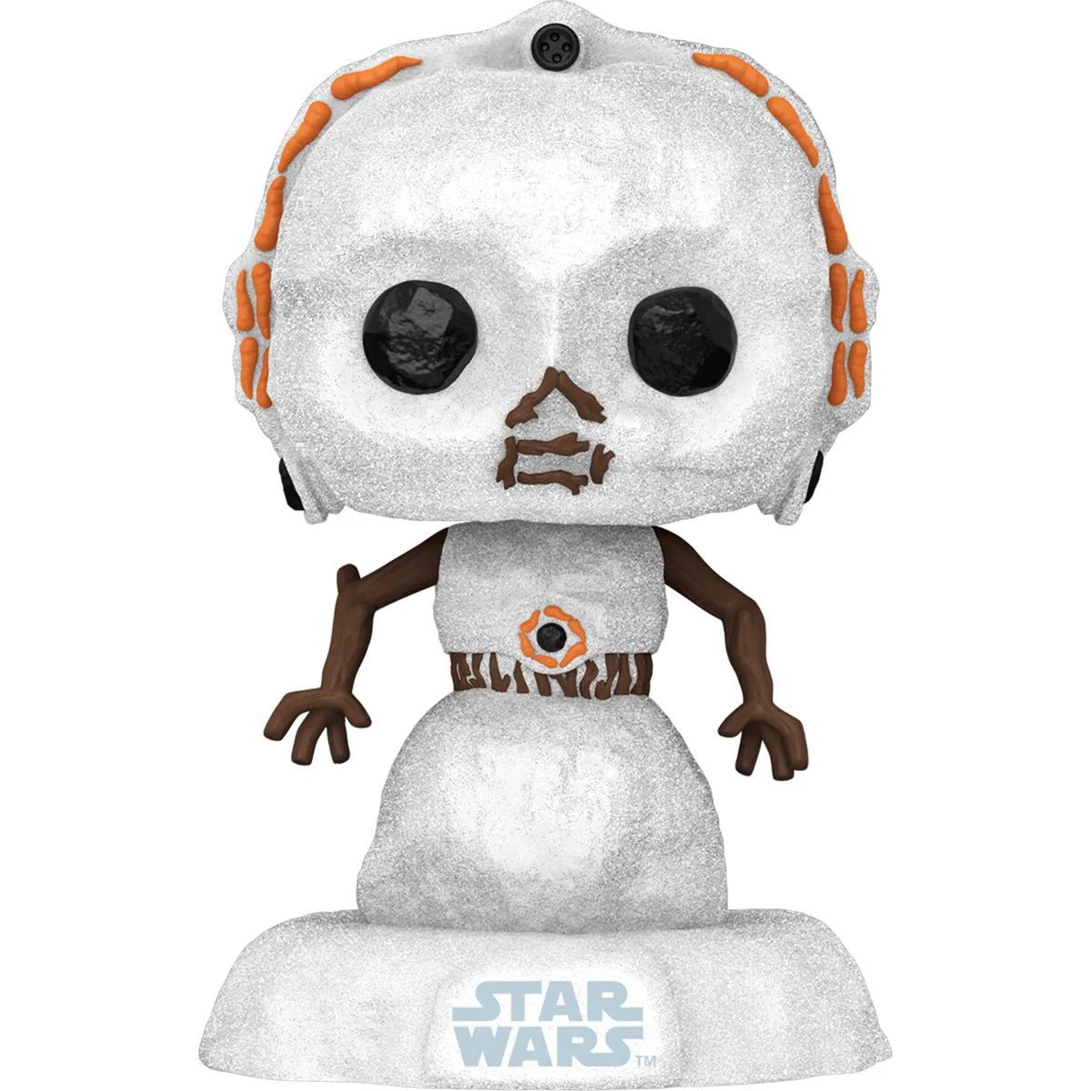 Funko Pop! Star Wars Holiday: Collector Set of 5 Snowman Figures with C-3PO, R2-D2, Boba Fett, Darth Vader, and Stormtrooper