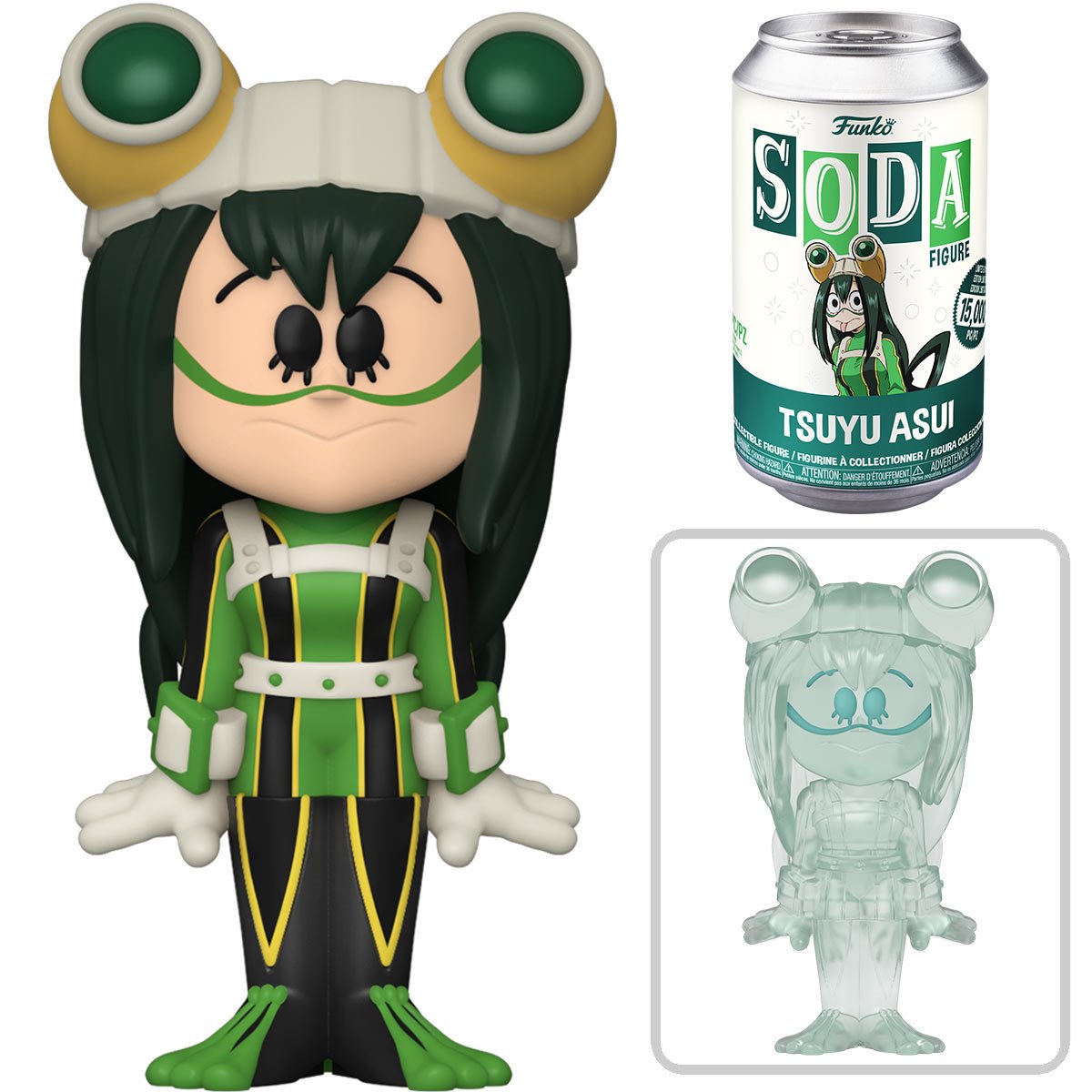 My Hero Academia Tsuyu Asui Funko Soda Vinyl Figure