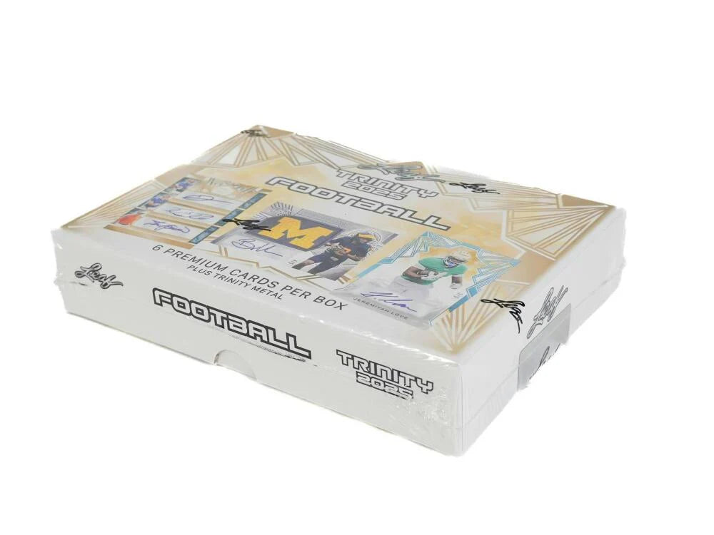 Leaf: 2025 Trinity Football Hobby Box (6 Cards)