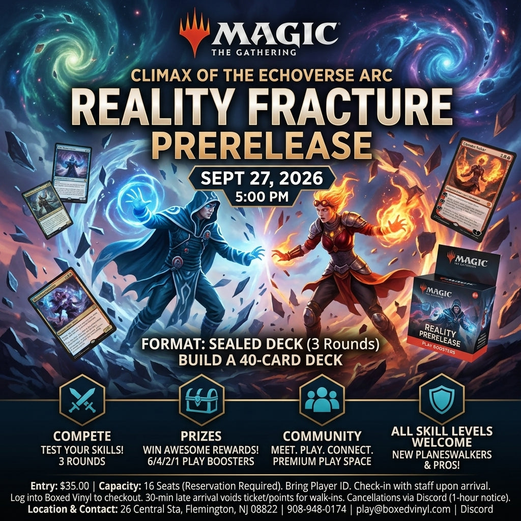 09/27/2026 - Magic the Gathering: Reality Fracture Prerelease