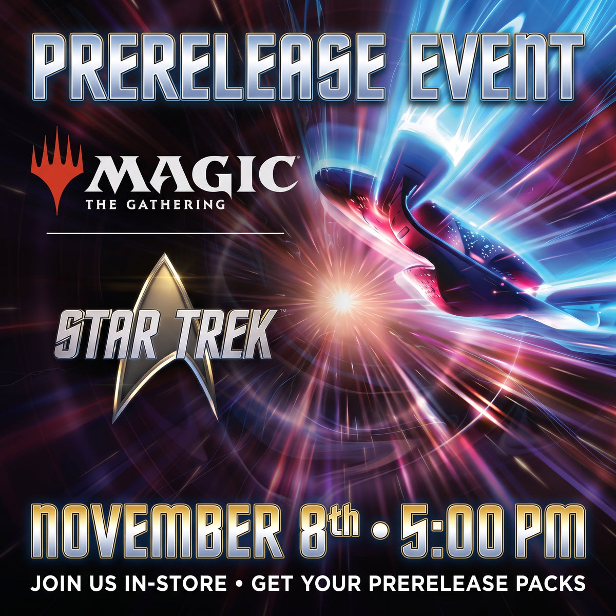 11/08/2026 - Magic the Gathering: Star Trek Prerelease