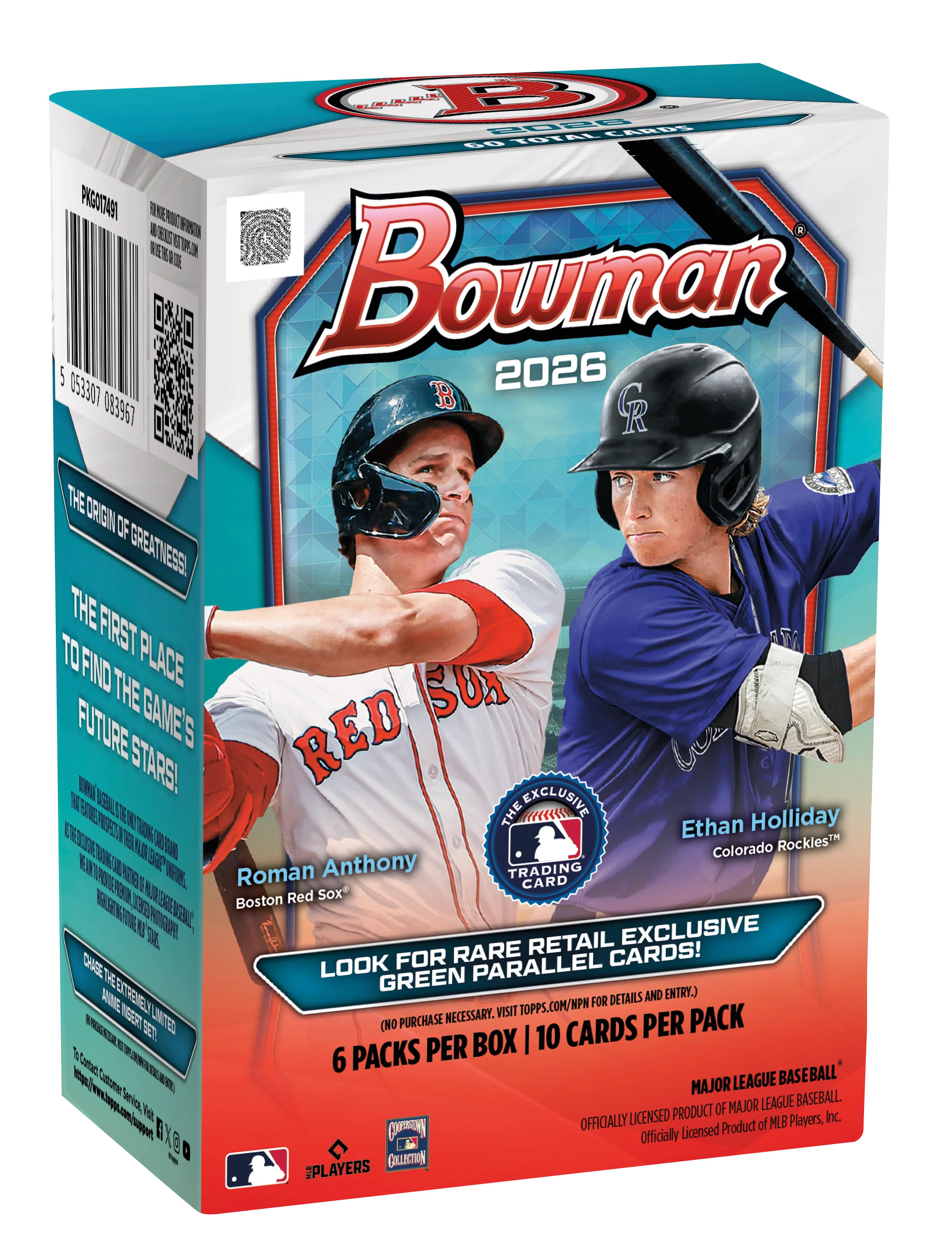 Bowman: 2025-26 Baseball Value Box
