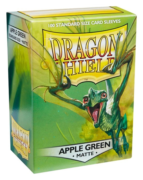 Image for Dragon Shield Matte Sleeves - Apple Green (100-Pack) - Card Sleeves