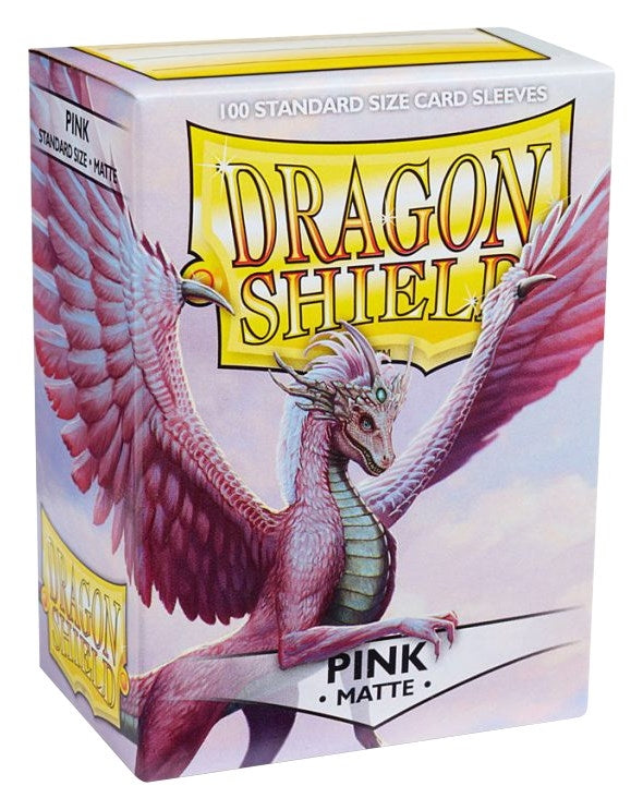 Image for Dragon Shield Matte Sleeves - Pink (100-Pack) - Card Sleeves