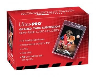 Image for Semi-Rigid 1/2" Lip Tall Sleeves (200-Count) - Collectible Storage