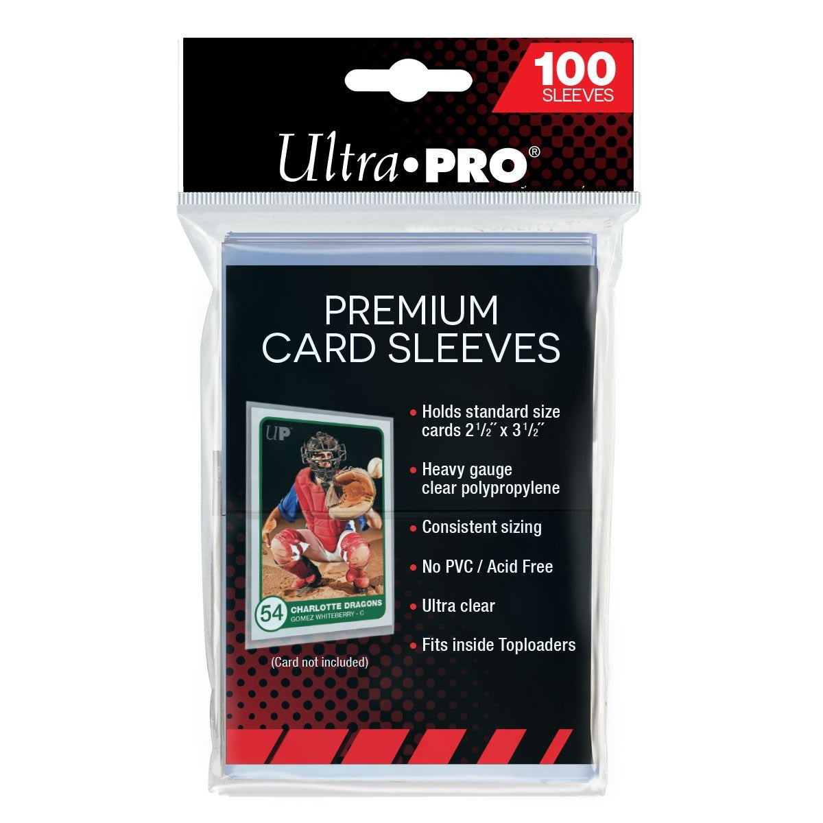 Image for Premium 2.5" x 3.5" Card Sleeves (100-Pack) - Card Sleeves