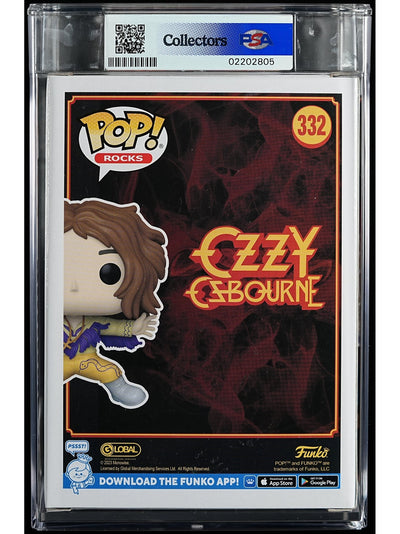 Funko Pop! Ozzy Osbourne: Ozzy Osbourne PSA Graded Vinyl Figure #323