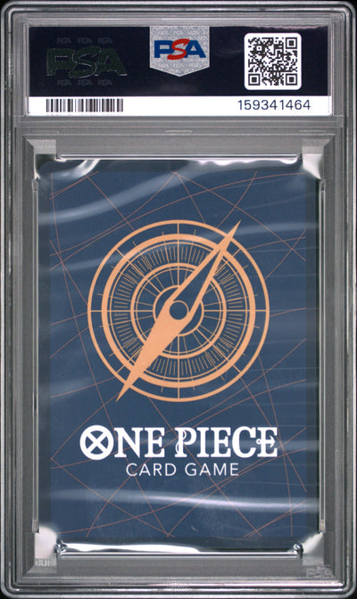 One Piece Op14 Eb04 The Azure Sea's Seven 031 Nami PSA 8 NM-MT Cert #159341464